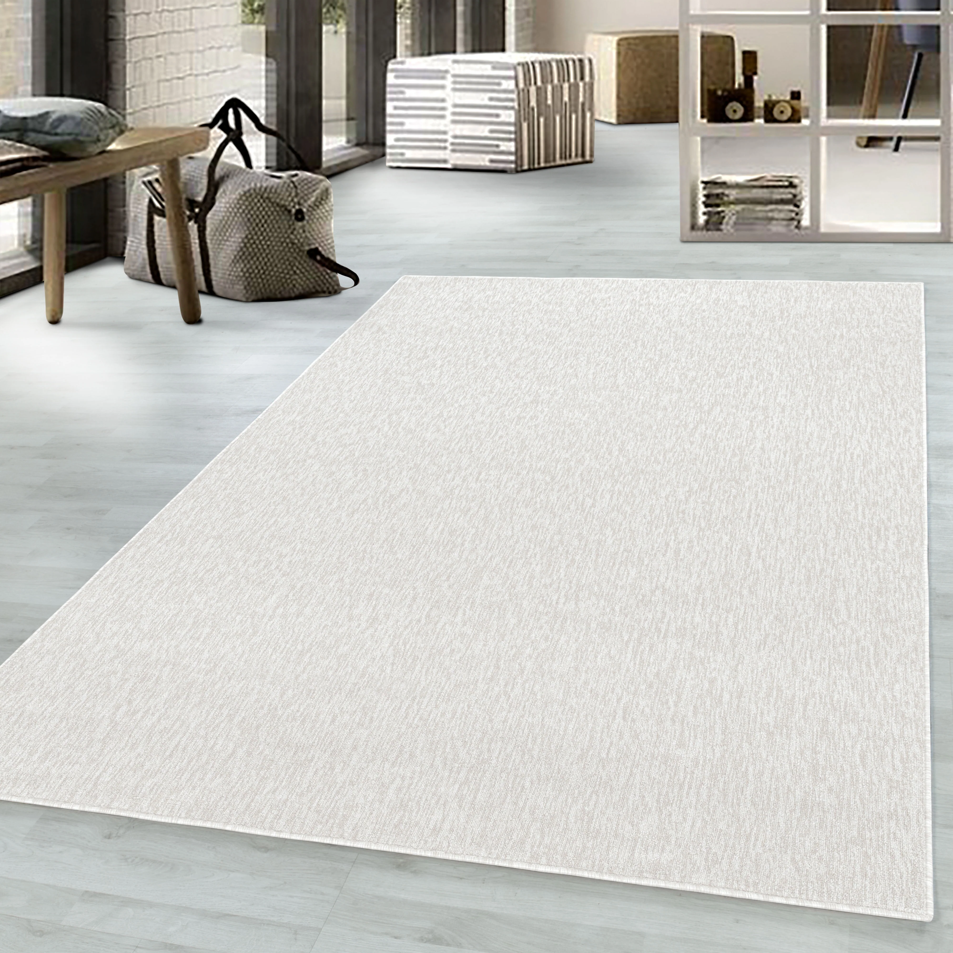 Laagpolig Vloerkleed - Bliss - Creme - Image 2