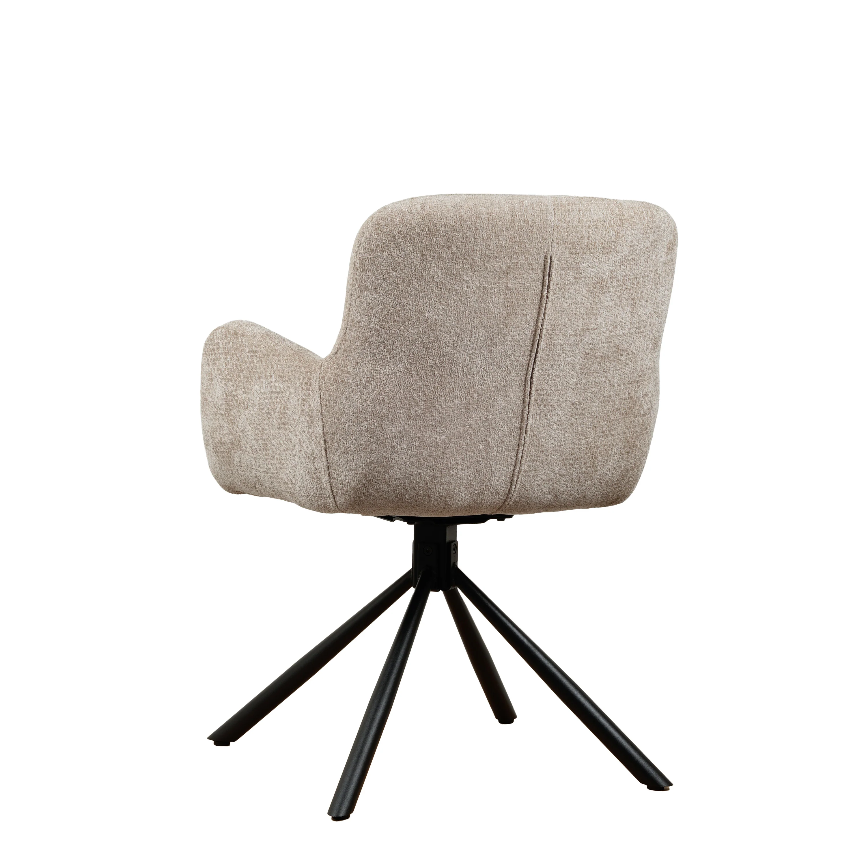 Leta Draaistoel - Beige - Chenille - Image 5