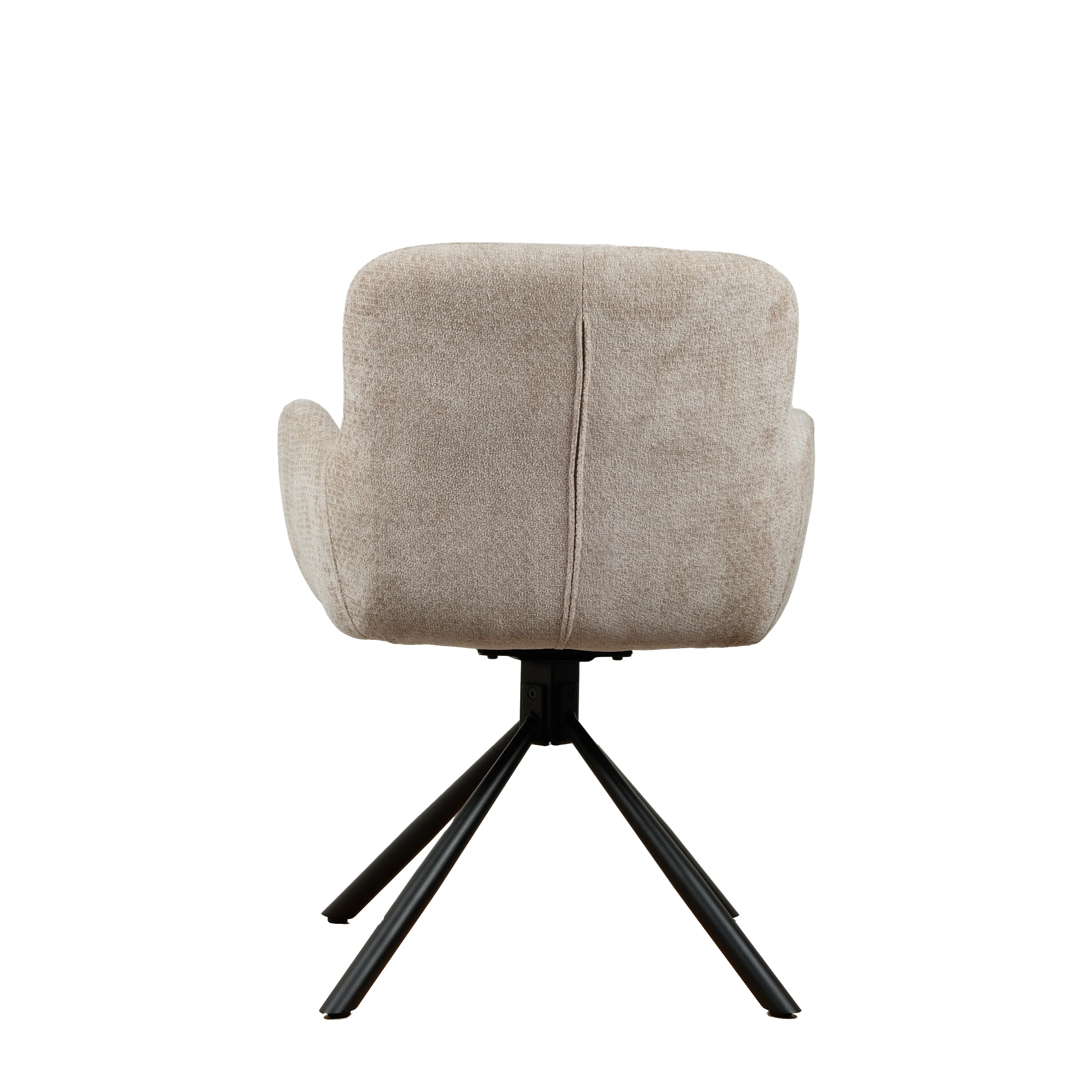Leta Draaistoel - Beige - Chenille - Image 6