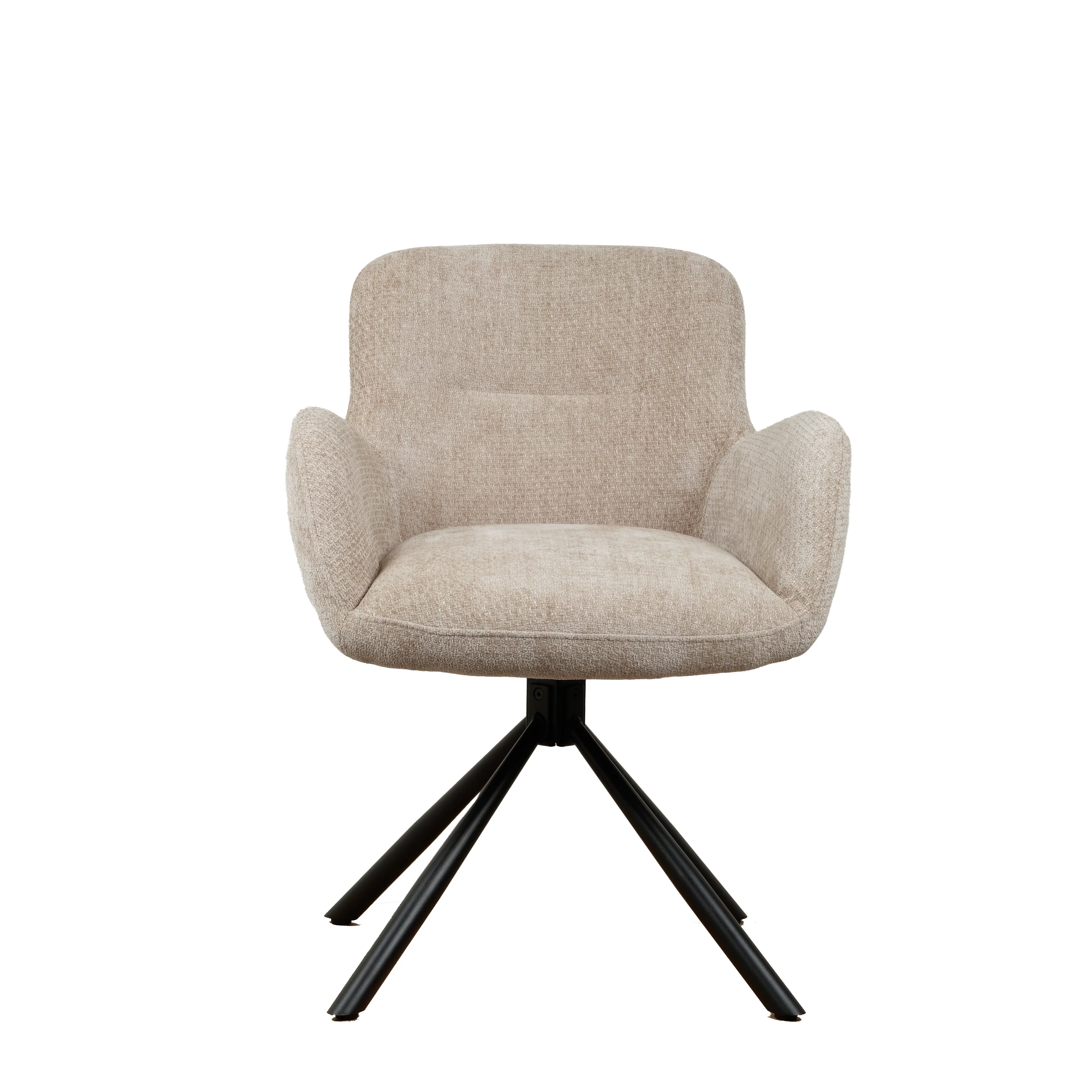 Leta Draaistoel - Beige - Chenille - Image 7