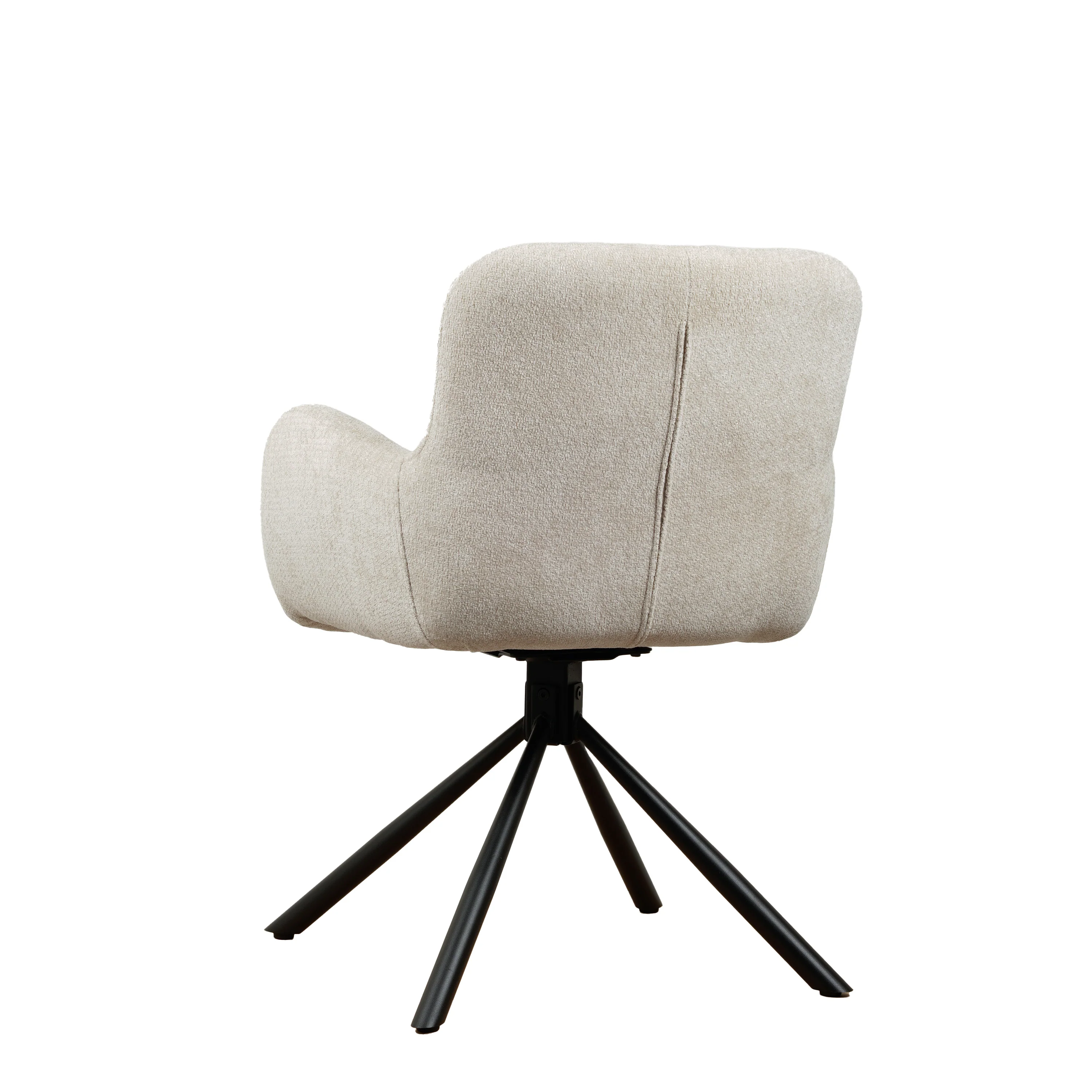 Leta Draaistoel - Ecru - Chenille - Image 5
