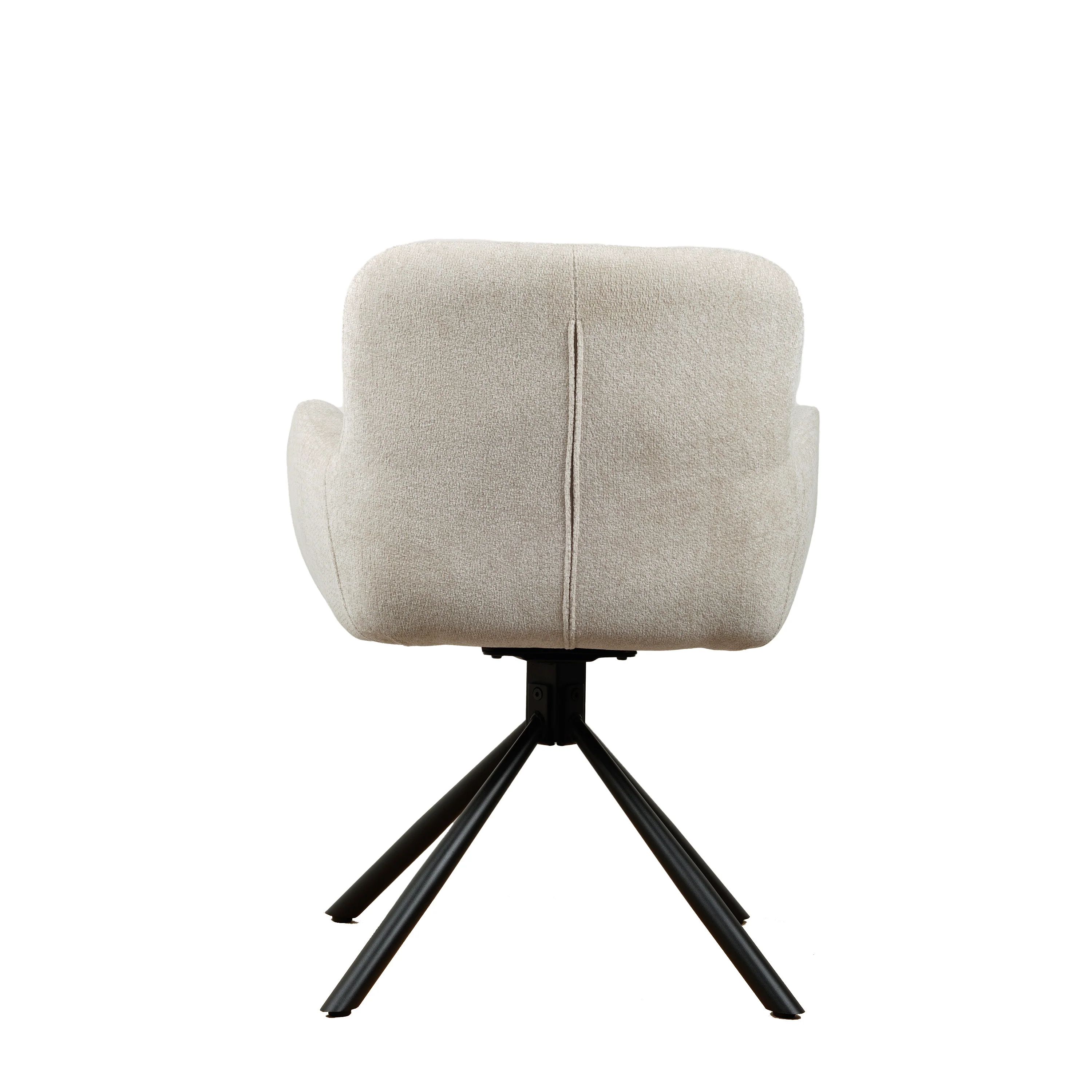 Leta Draaistoel - Ecru - Chenille - Image 6