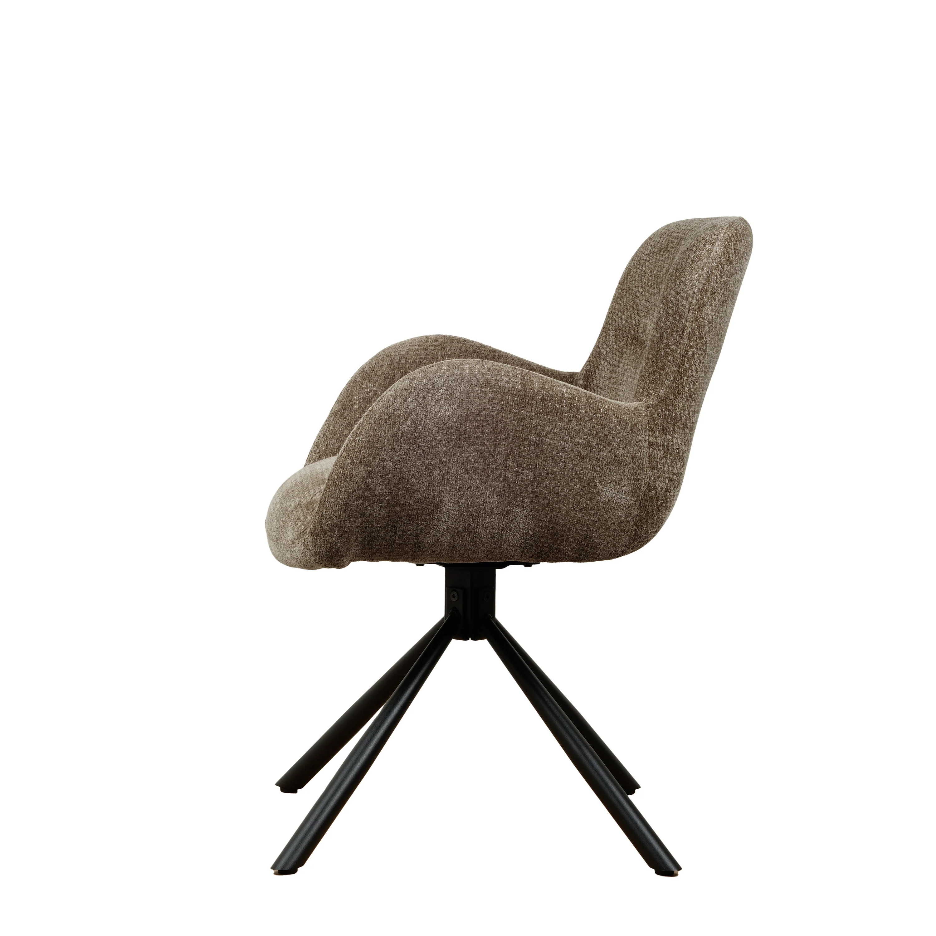 Leta Draaistoel - Khaki - Chenille - Image 5