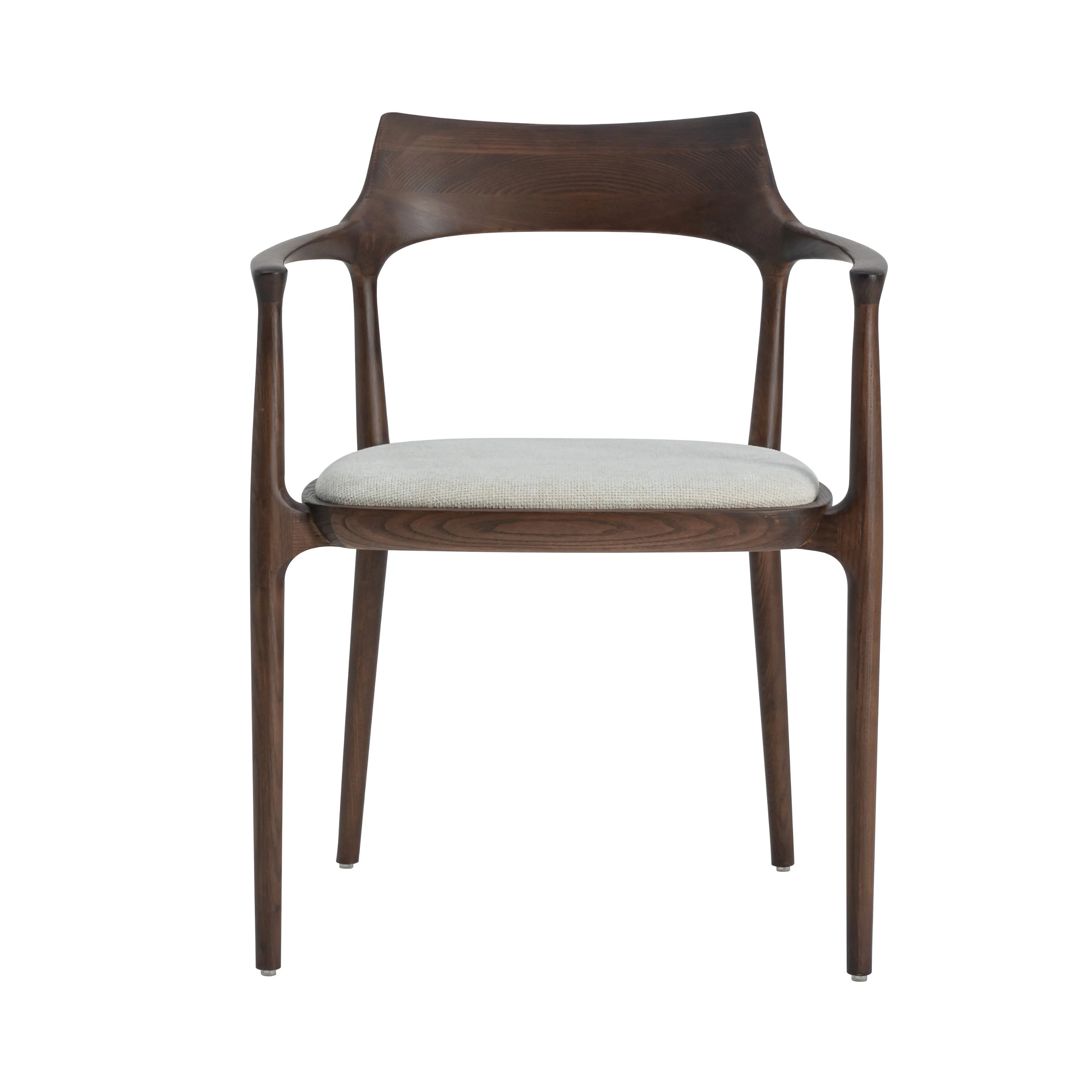 Levi Walnoot Eetkamerstoel - Japandi Beige - Image 2