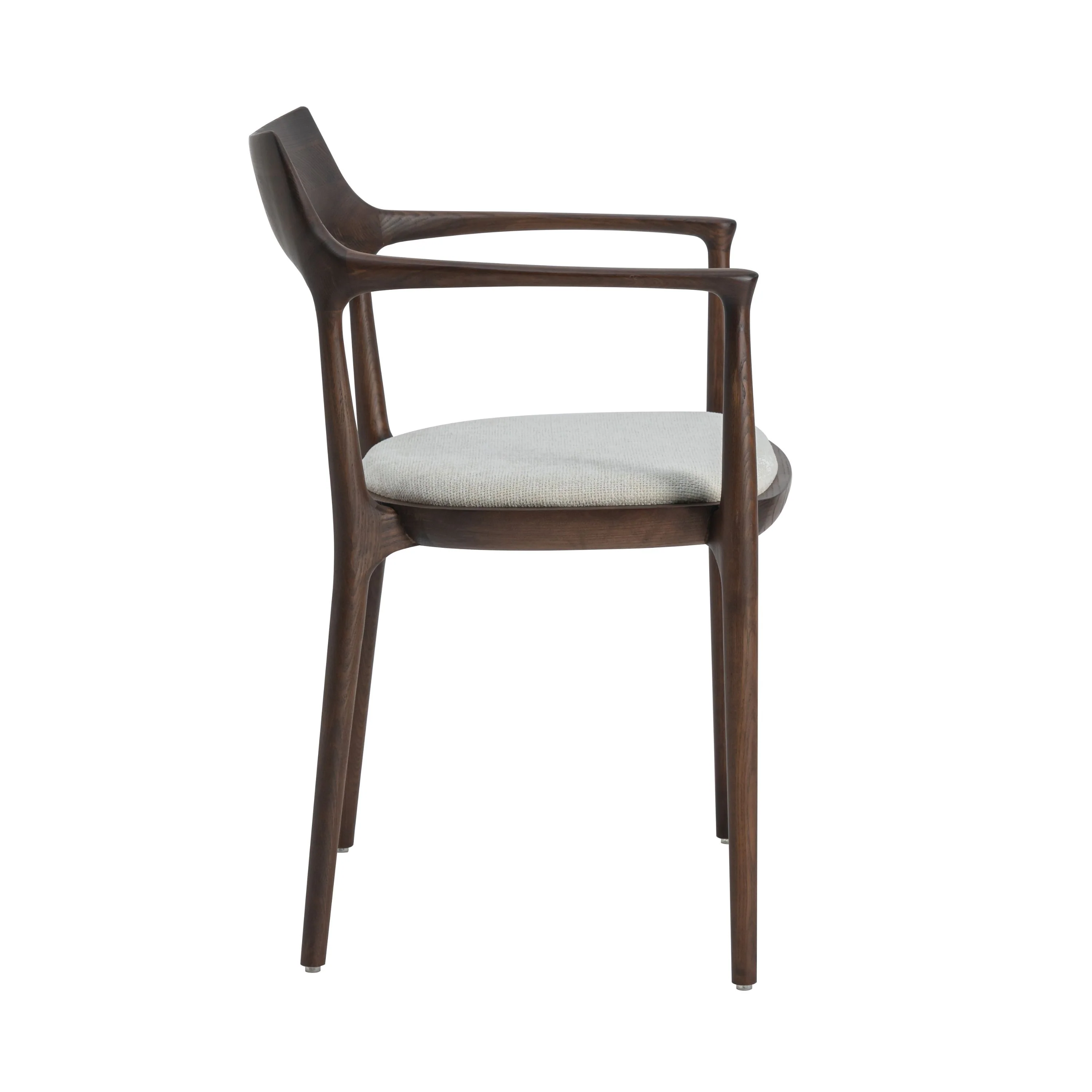 Levi Walnoot Eetkamerstoel - Japandi Beige - Image 3