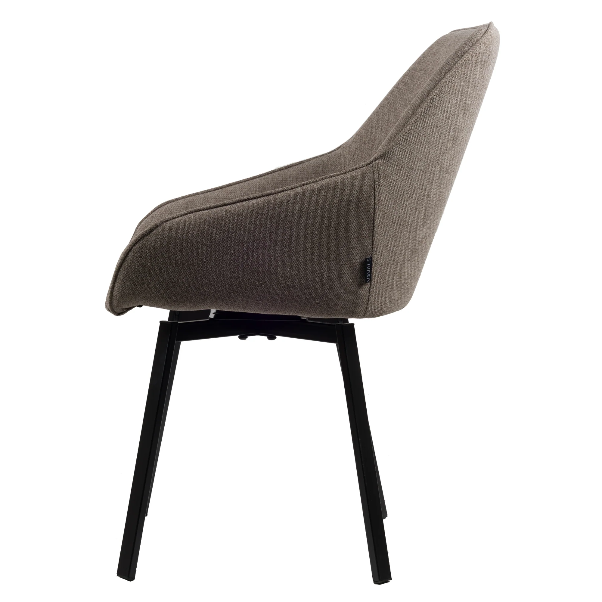 Lotus Eetkamerstoel - Taupe Stof - Image 3