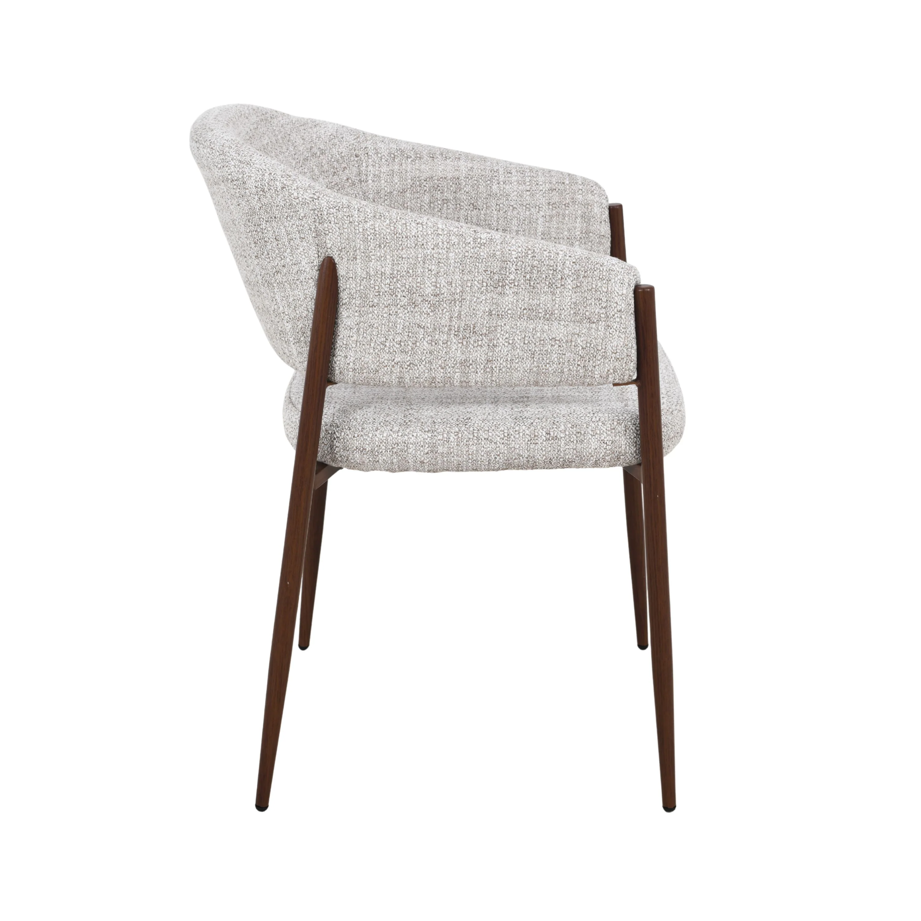 Luna Eetkamerstoel - Beige Walnoot - Image 4
