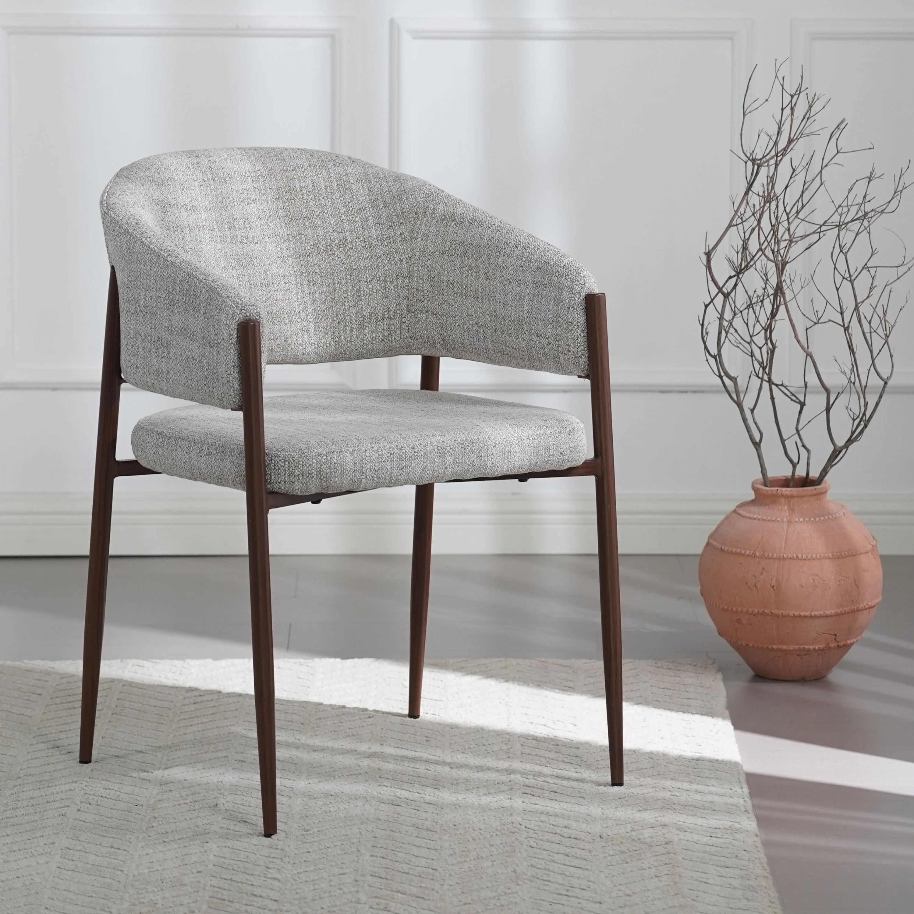 Luna Eetkamerstoel - Beige Walnoot - Image 8