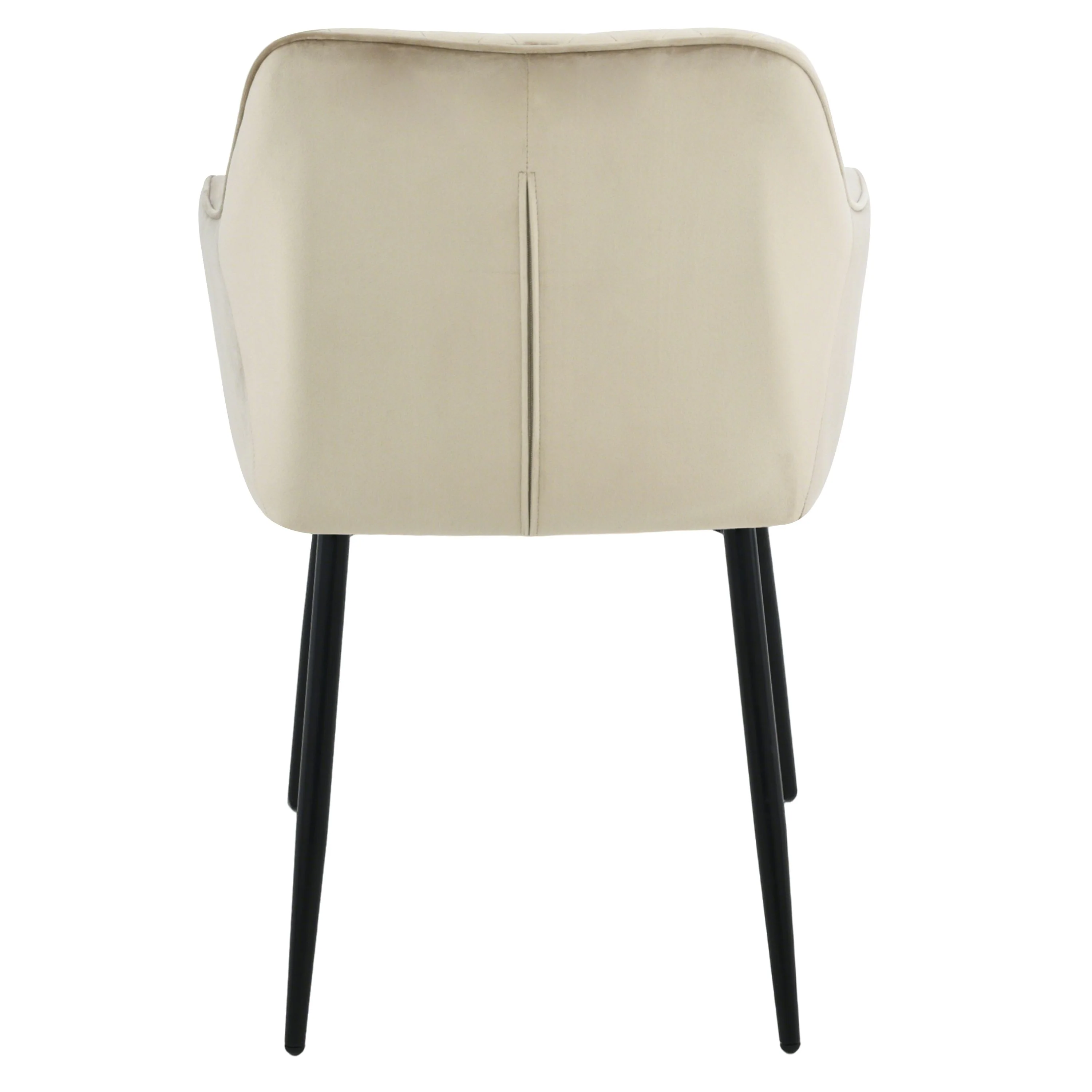 Mila Eetkamerstoel - Beige - Velvet - Image 7