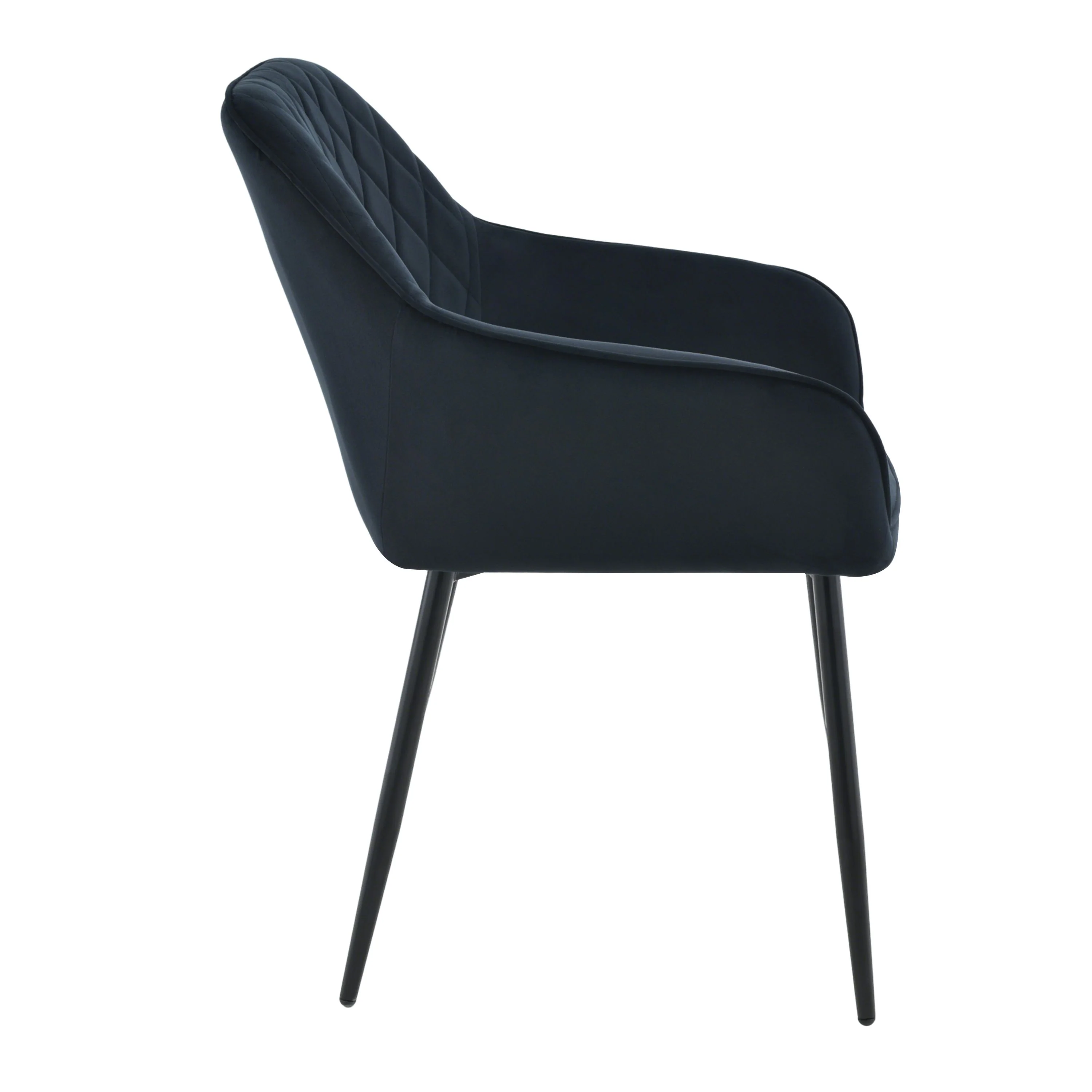 Mila Eetkamerstoel - Zwart - Velours - Image 6