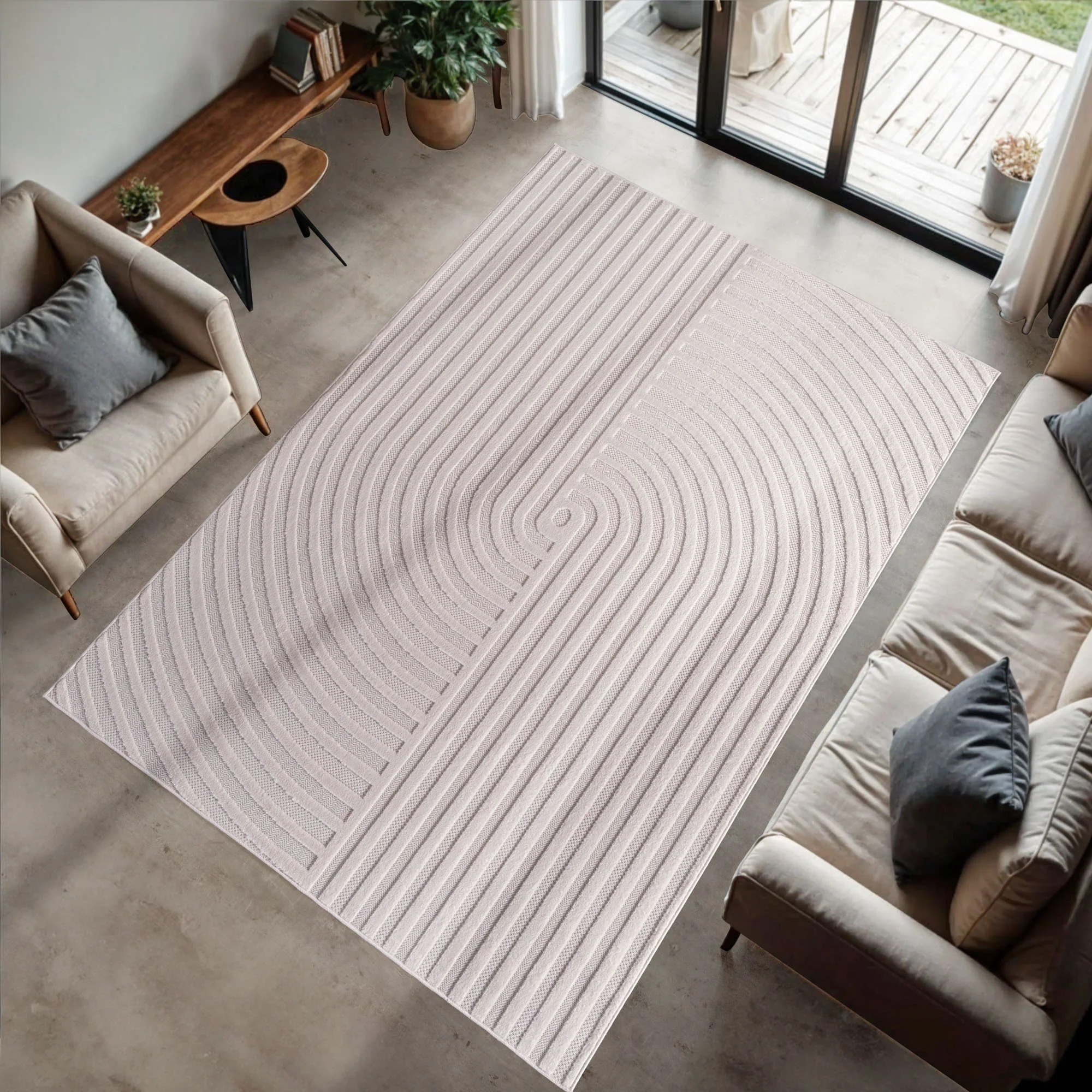 Modern Vloerkleed - Charm - Creme 658 - Image 2