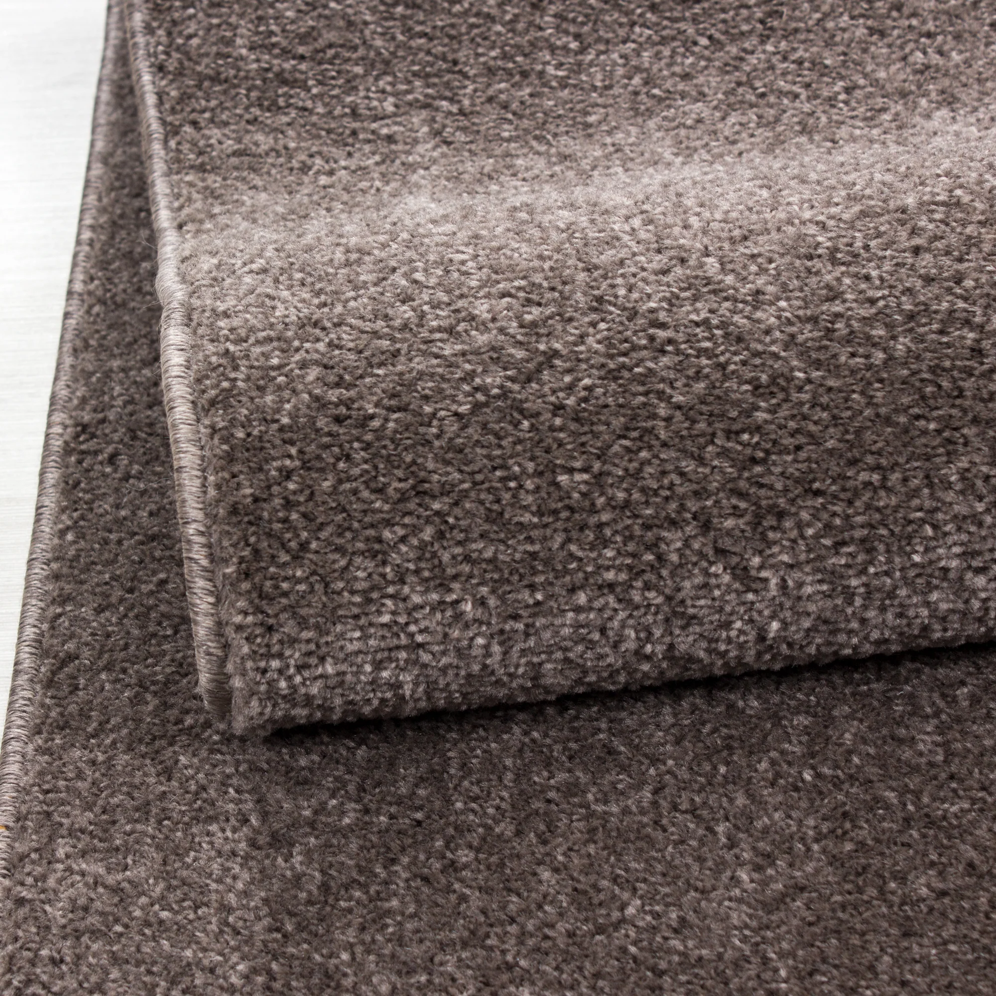 Modern Vloerkleed - Plain - Mokka - Image 5