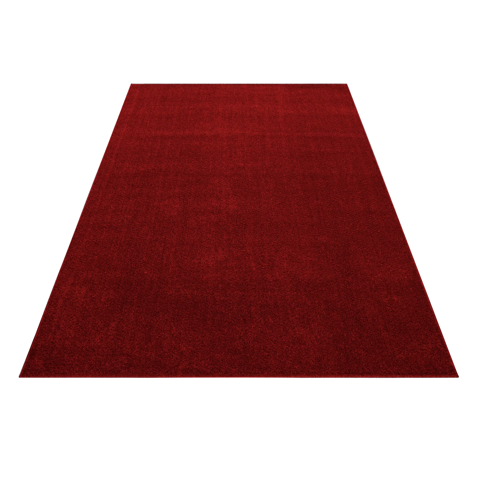 Modern Vloerkleed - Plain - Rood - Image 3