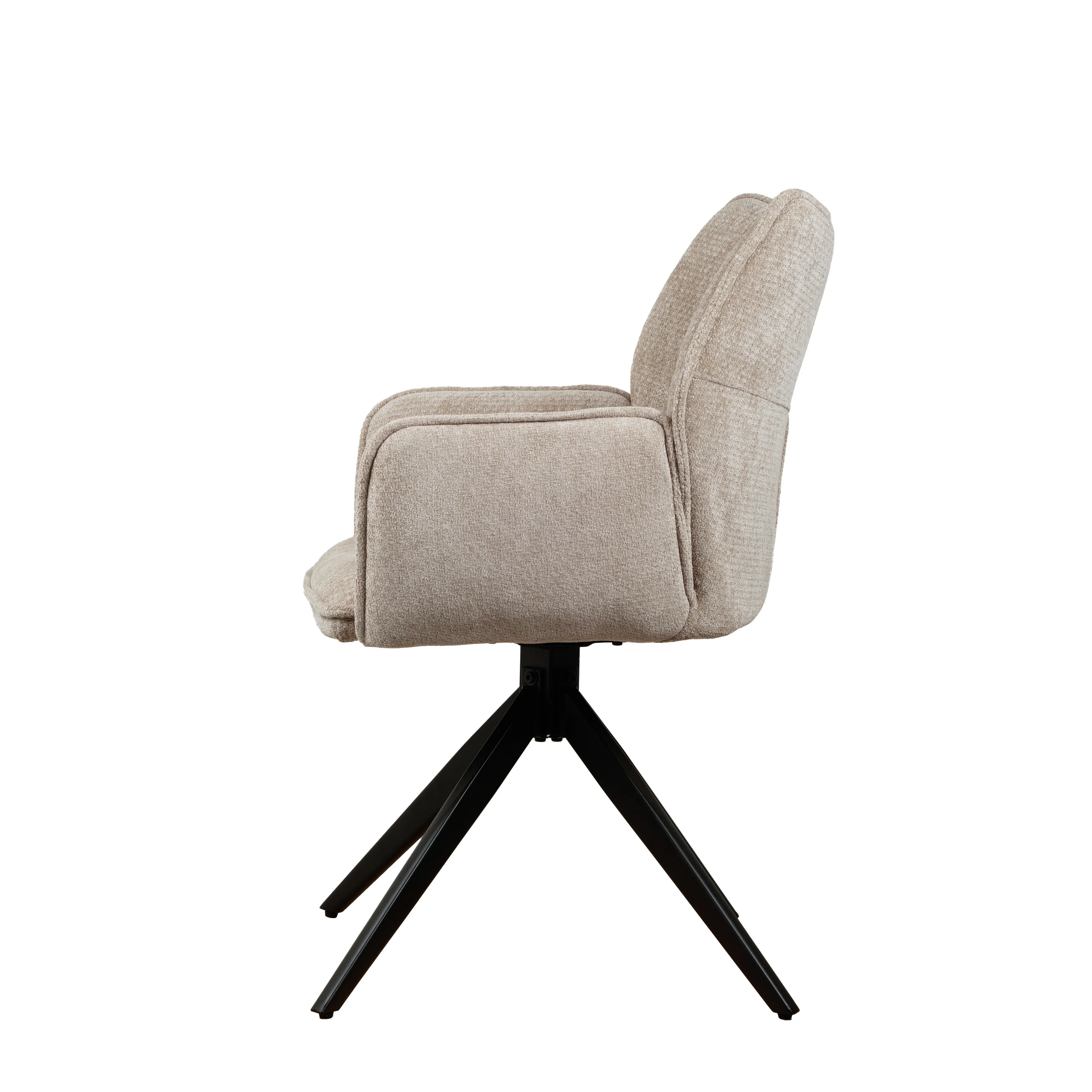 Nala Draaistoel - Beige - Chenille - Image 5