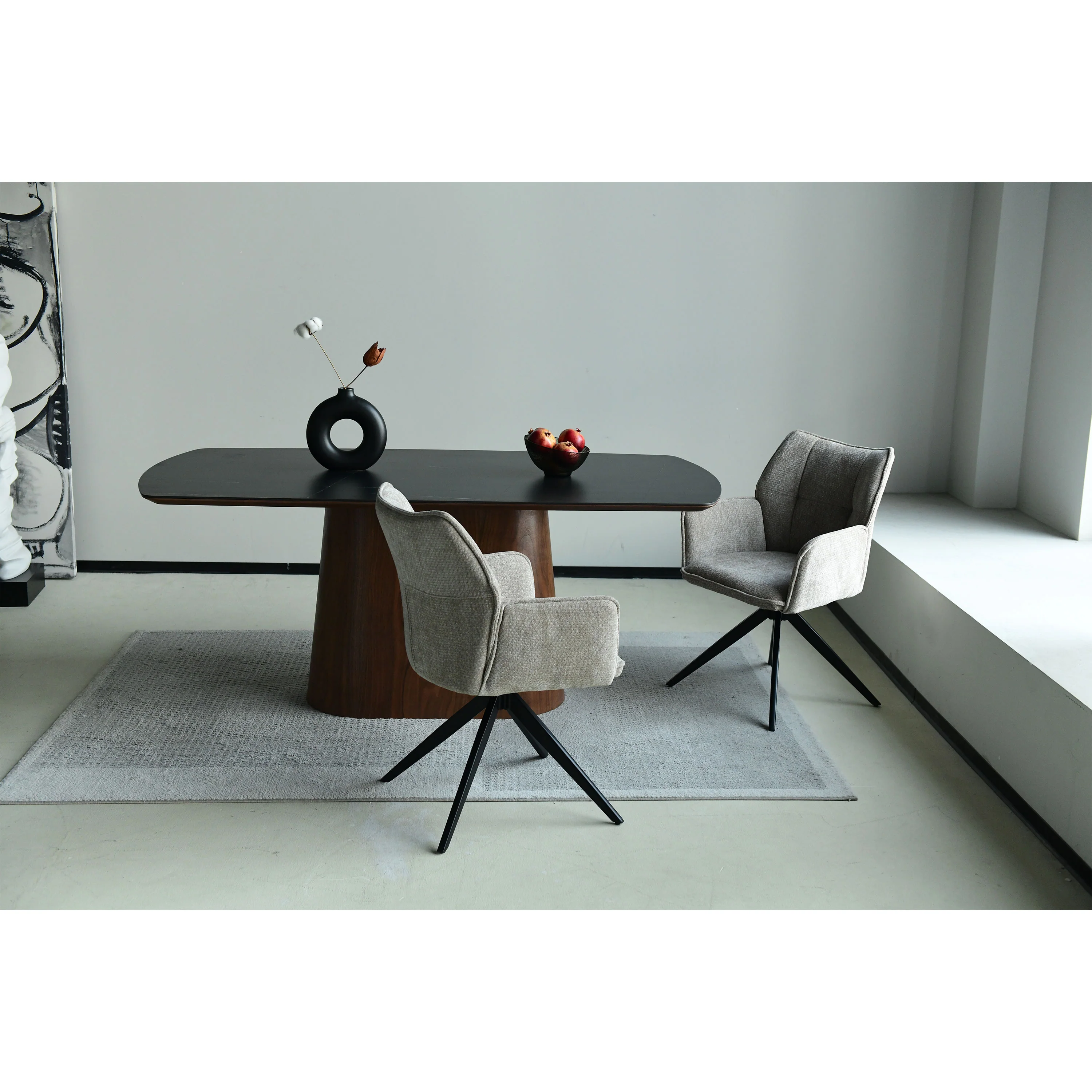 Nala Draaistoel - Beige - Chenille - Image 9