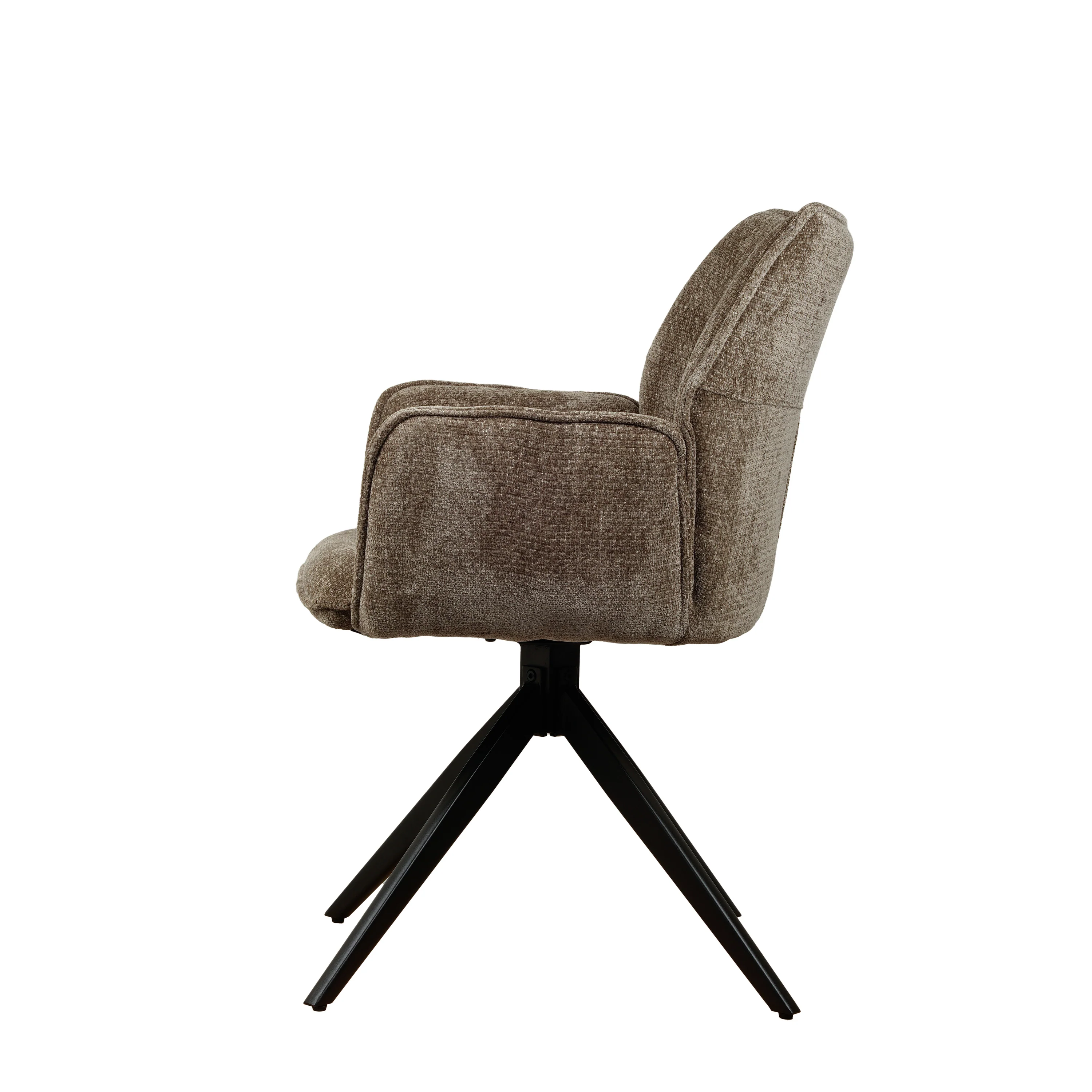 Nala Draaistoel - Khaki - Chenille - Image 5