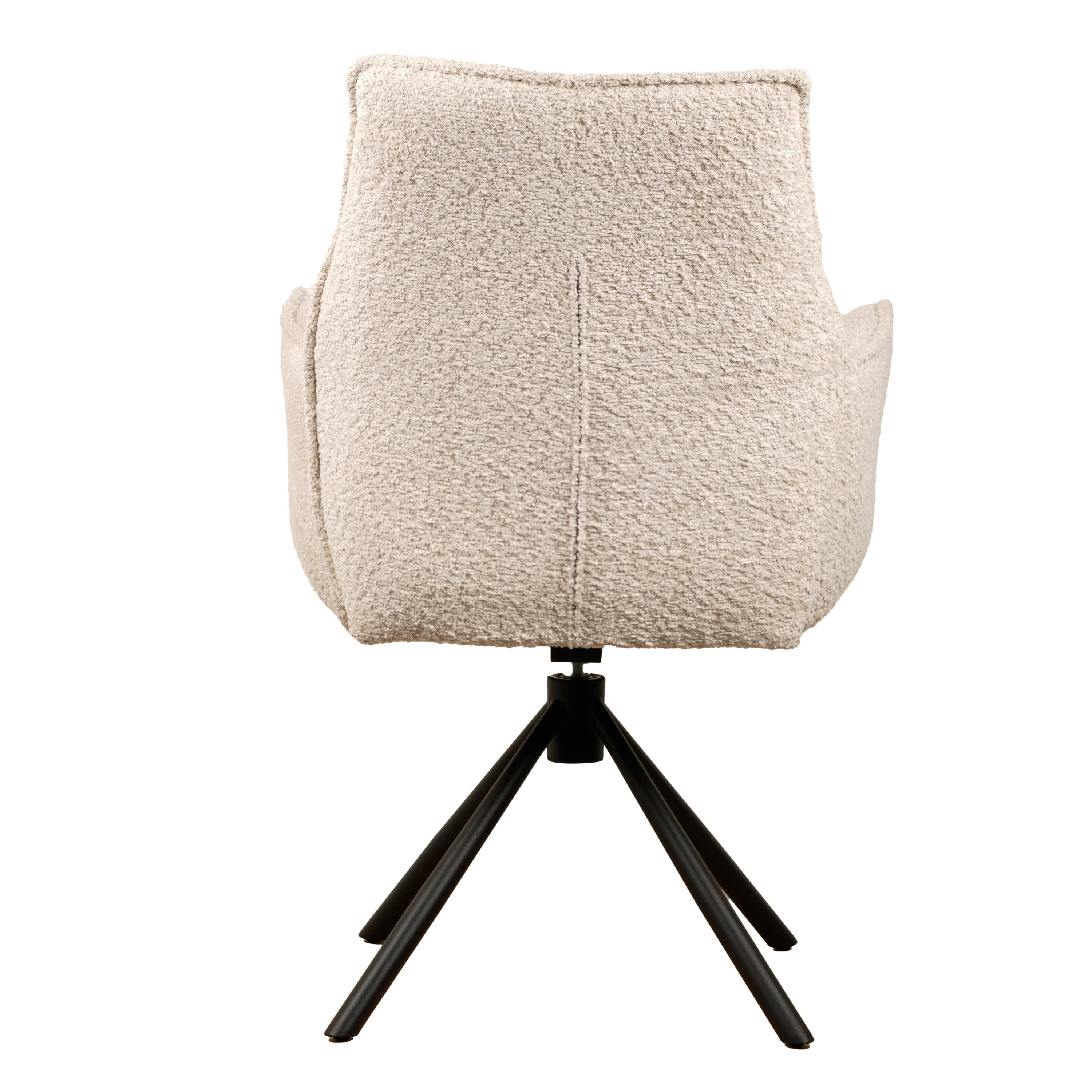 Nora Draaistoel - Beige - Chenille - Image 6