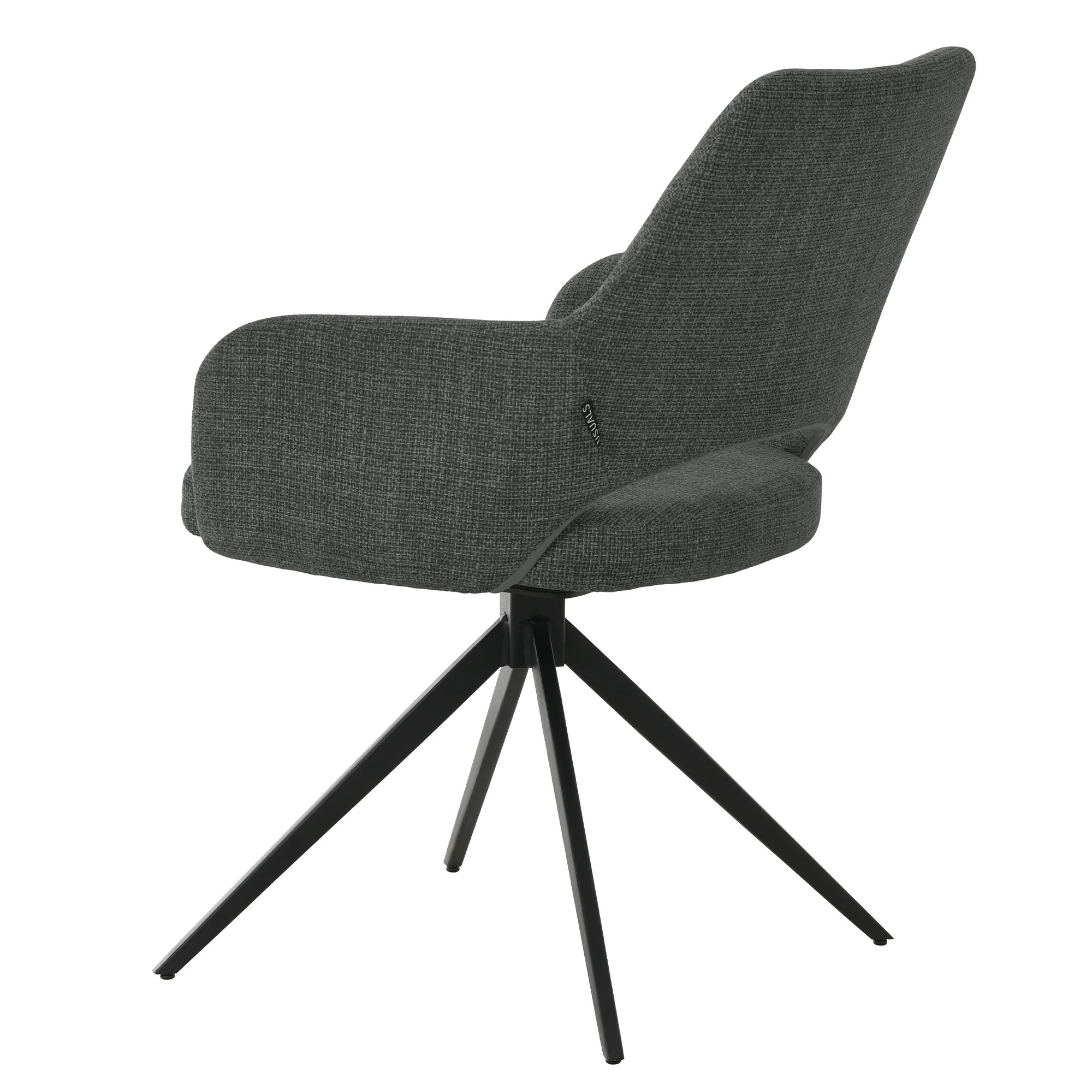 Nova Eetkamerstoel - Antraciet Weave - Image 4