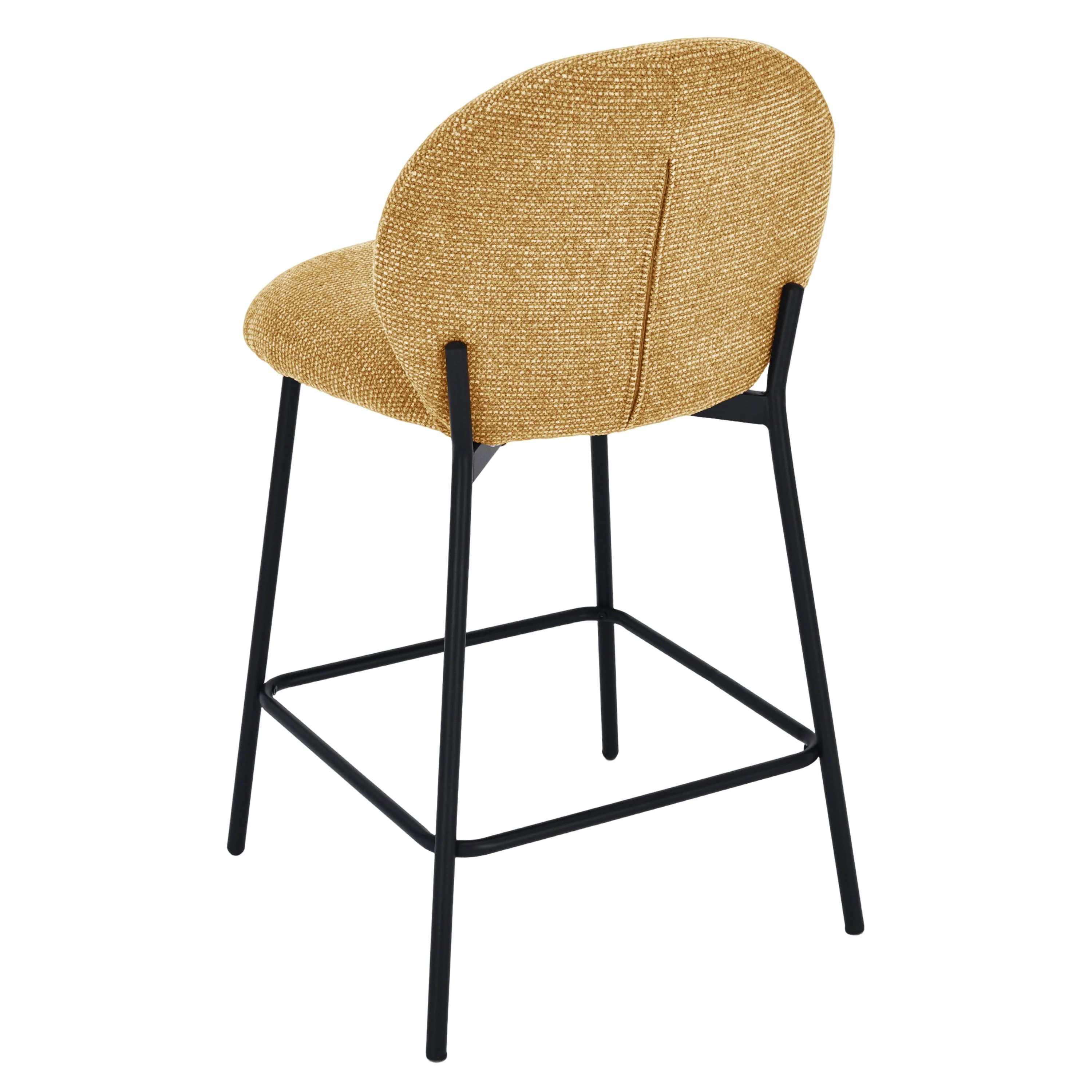 Ruby Barstoel - Geel Chenille - Image 6