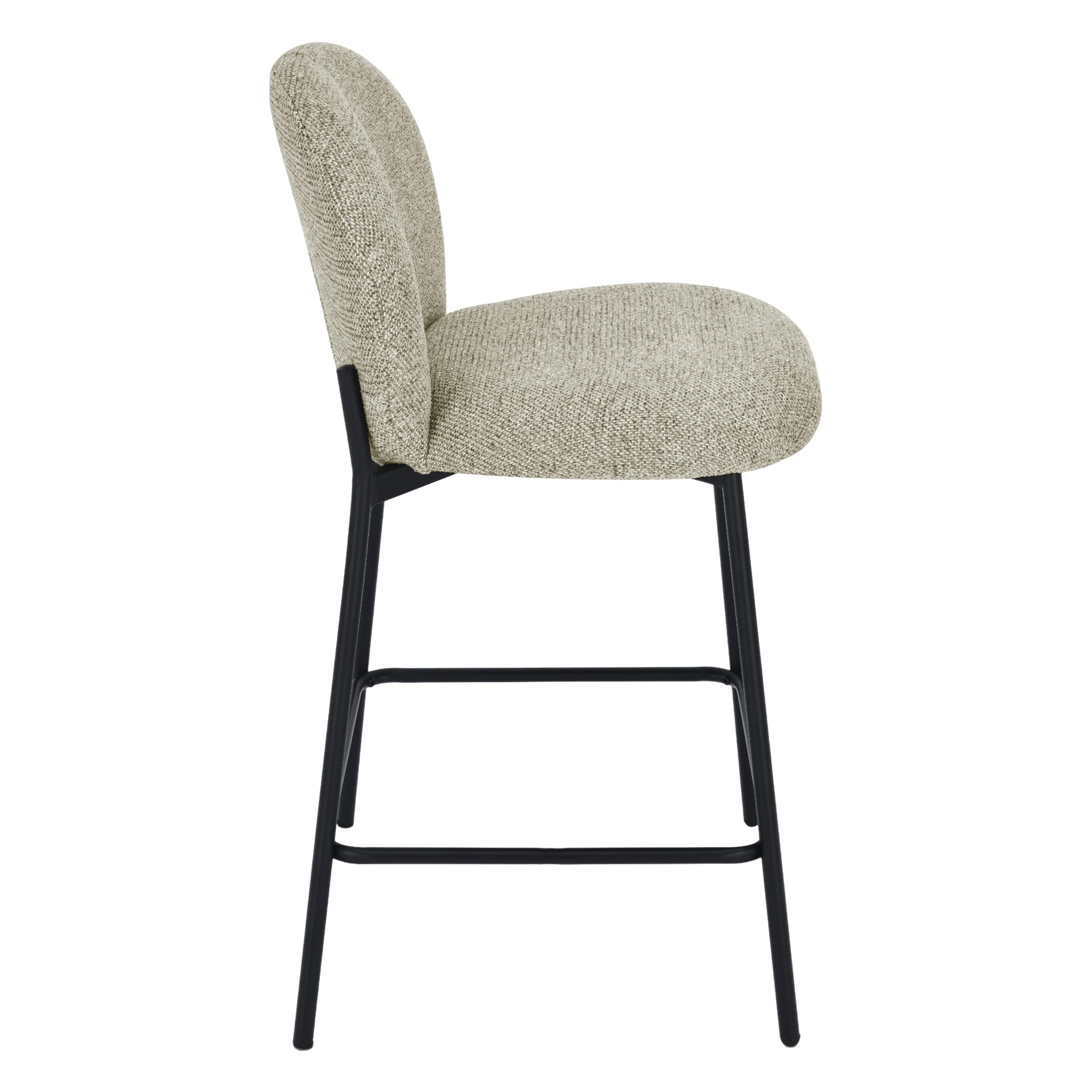 Ruby Barstoel - Taupe Chenille - Image 4