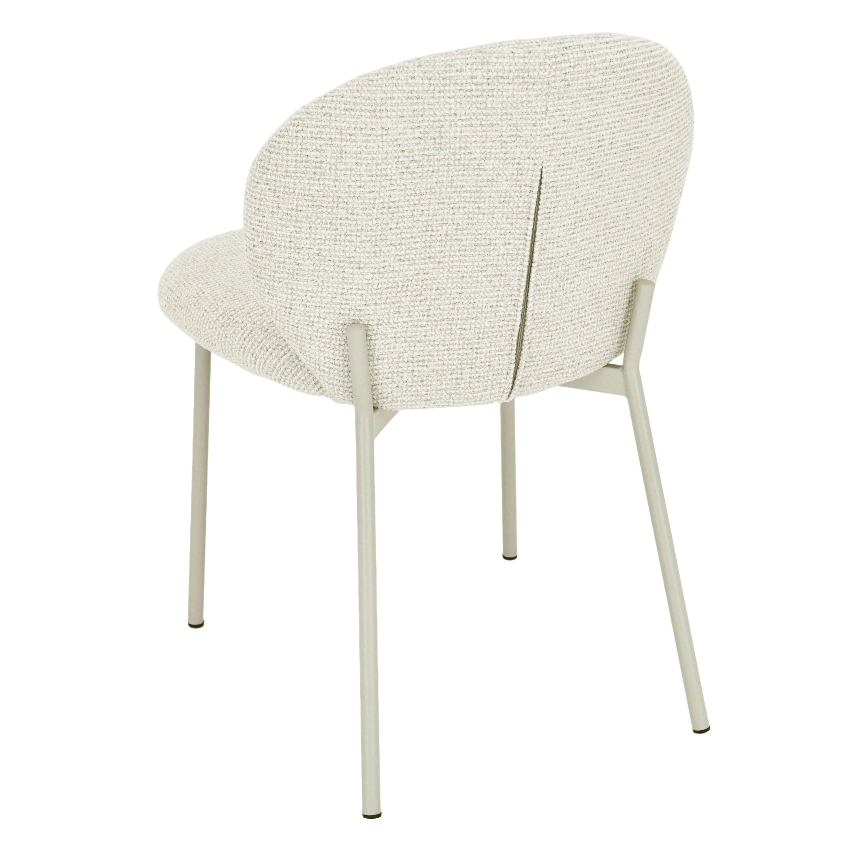 Ruby Eetkamerstoel - Beige Chenille - Image 6