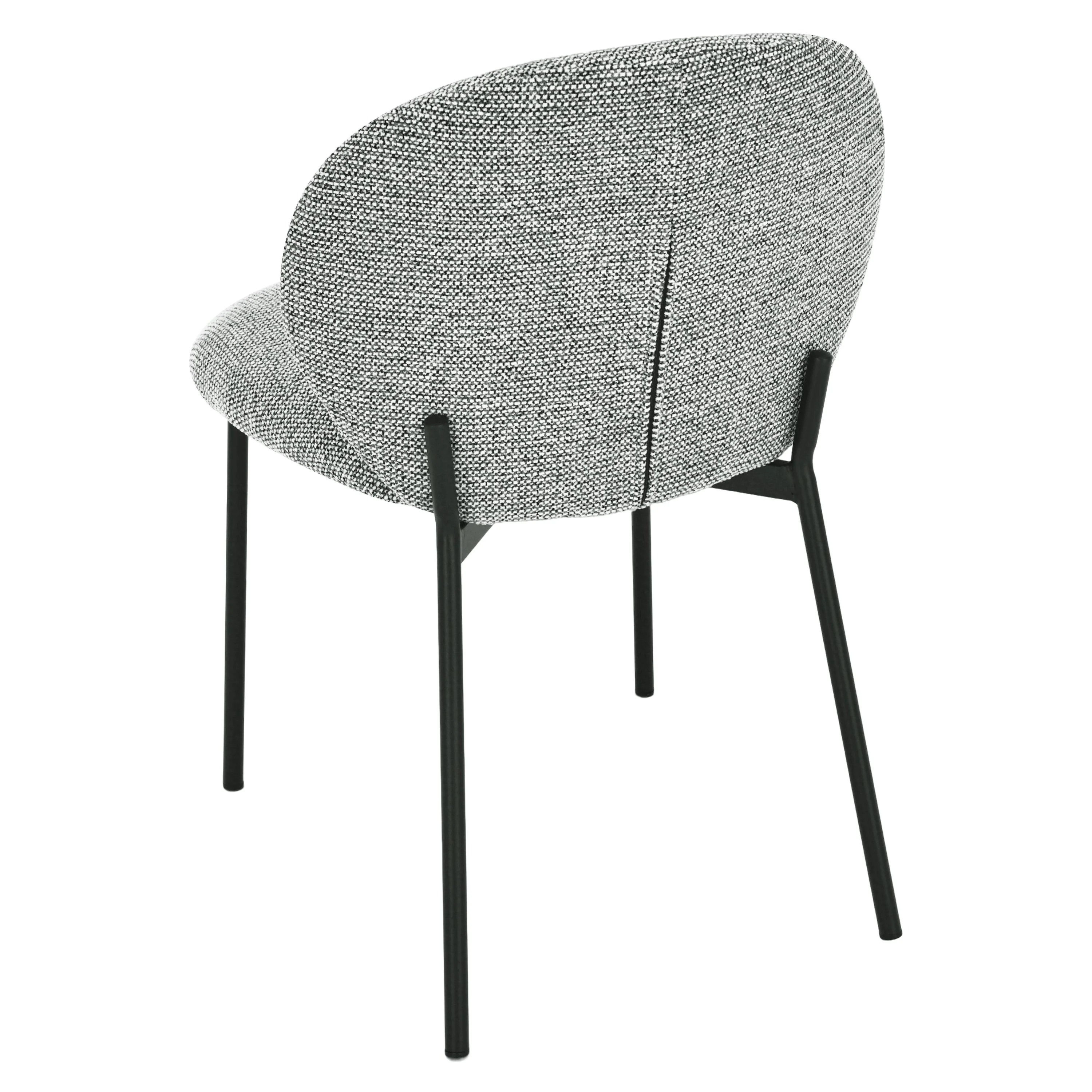 Ruby Eetkamerstoel - Grijs Chenille - Image 6