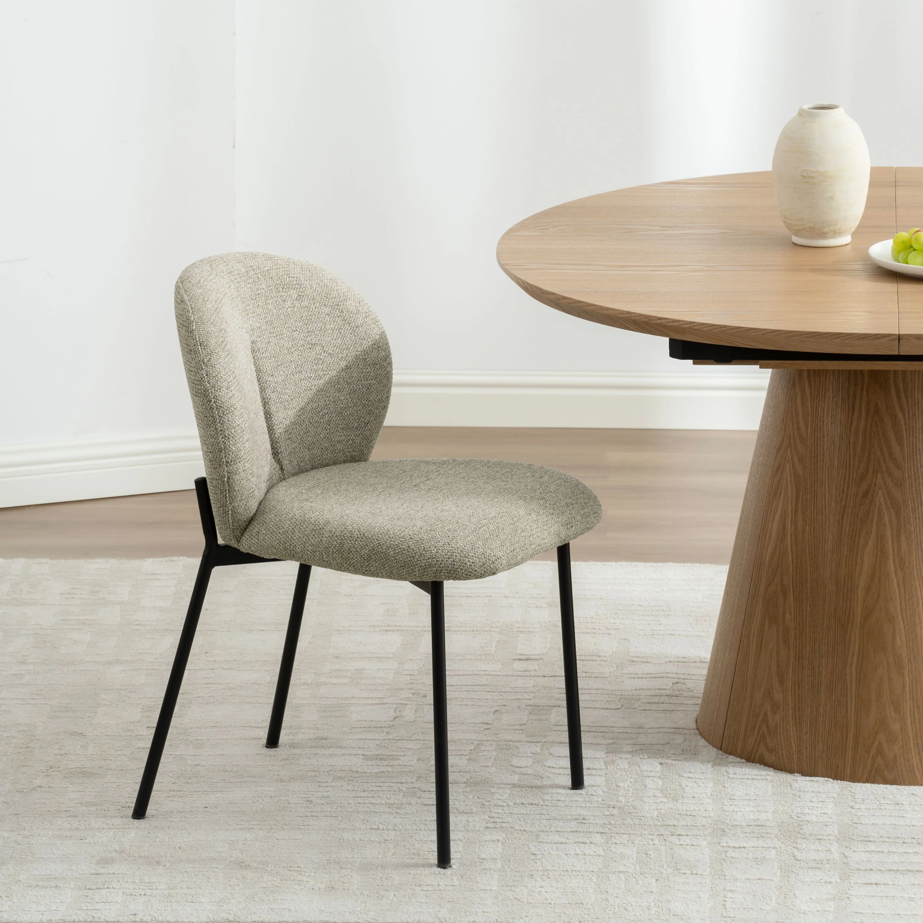 Ruby Eetkamerstoel - Taupe Chenille - Image 2