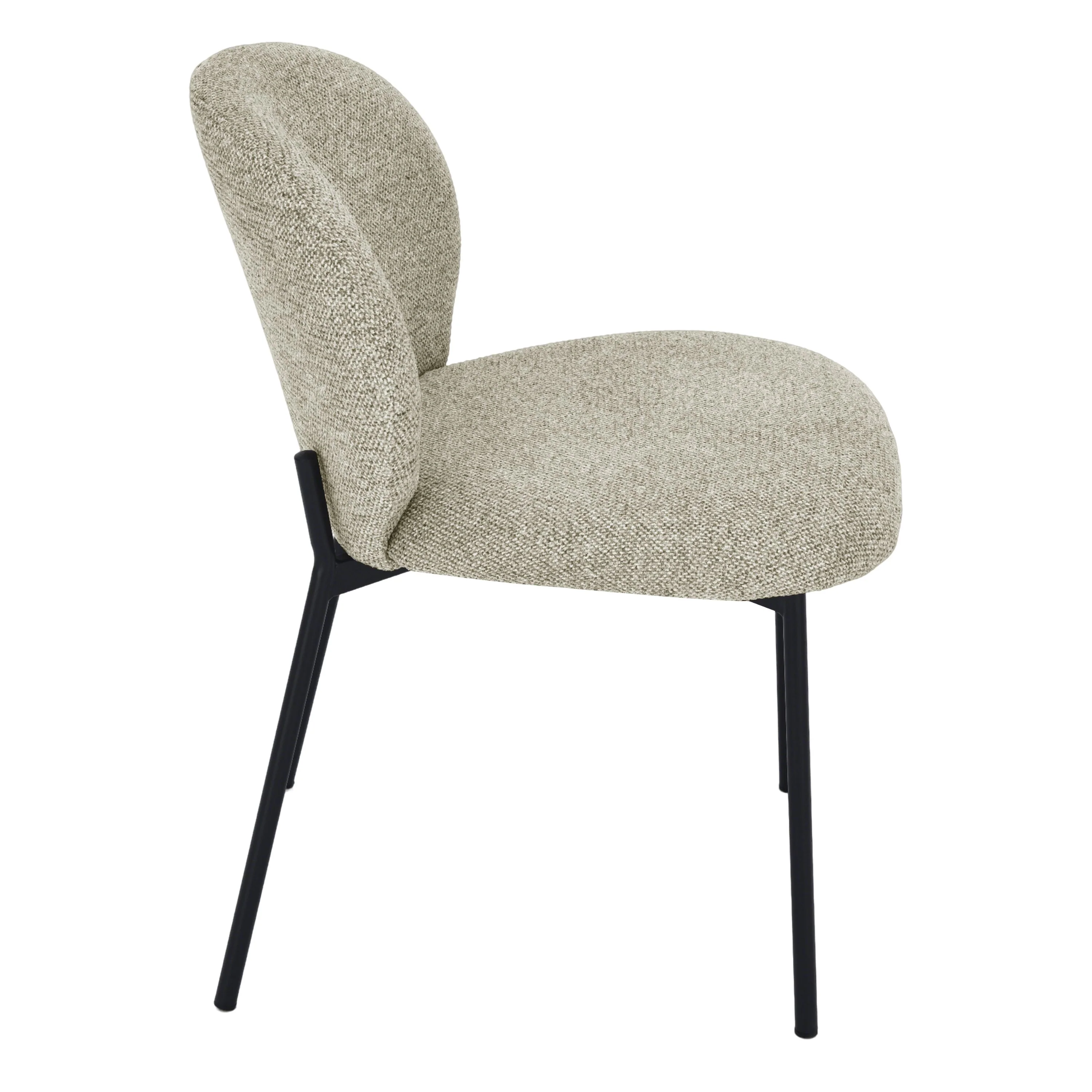 Ruby Eetkamerstoel - Taupe Chenille - Image 4