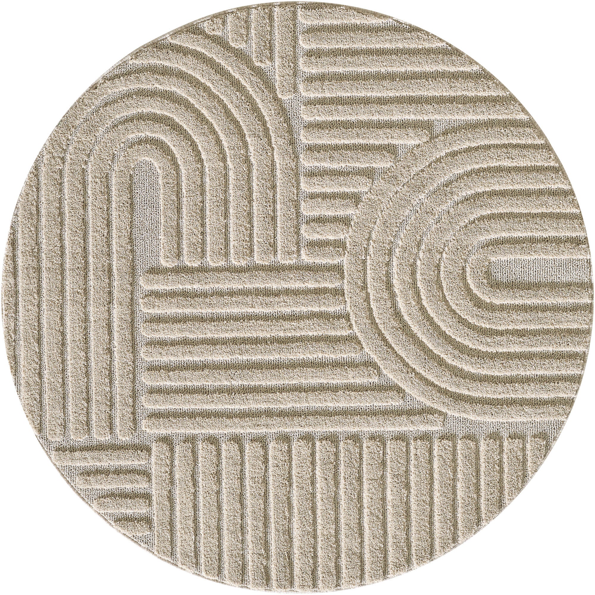 Scandinavisch Vloerkleed - Arch - Beige - Image 8