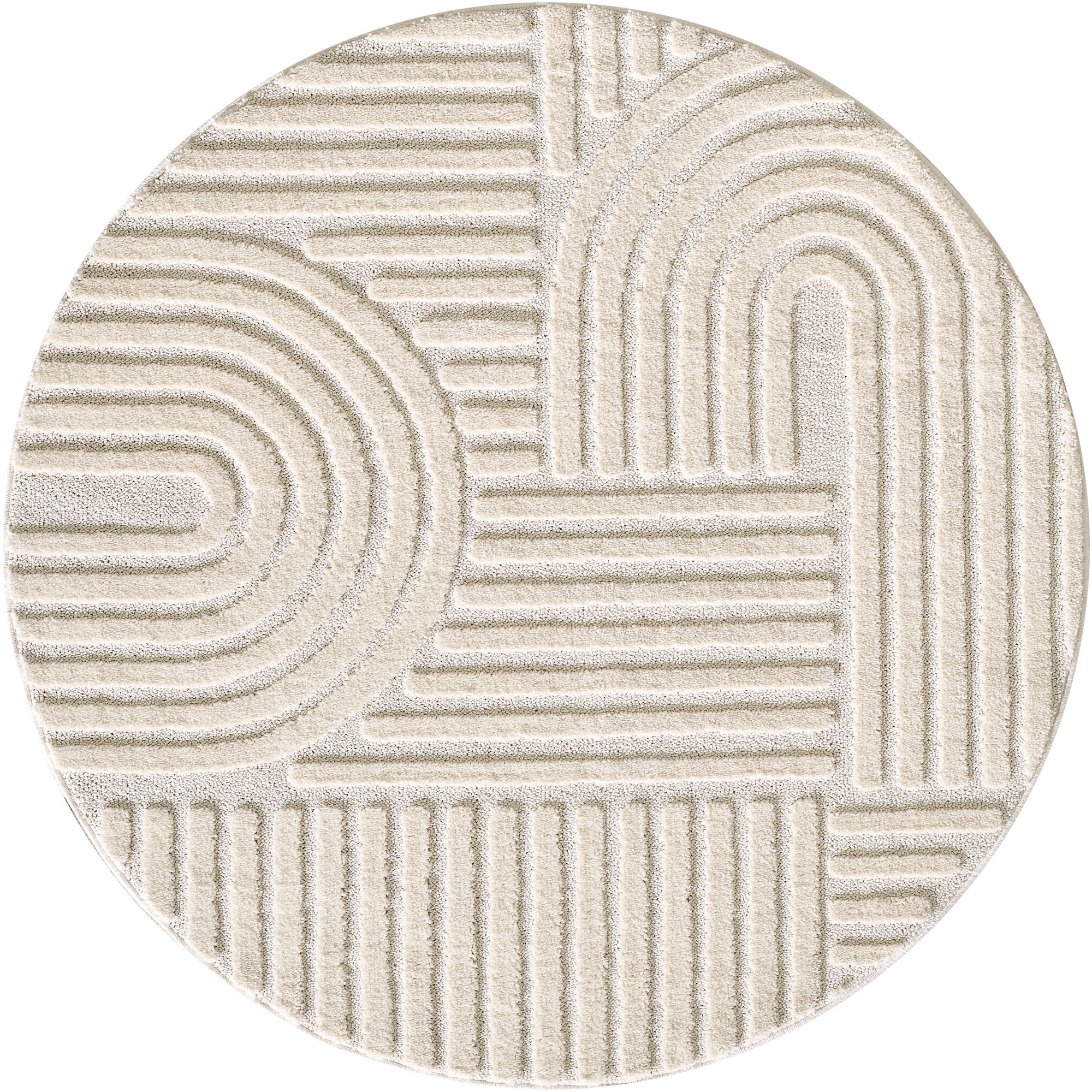 Scandinavisch Vloerkleed - Arch - Creme - Image 8