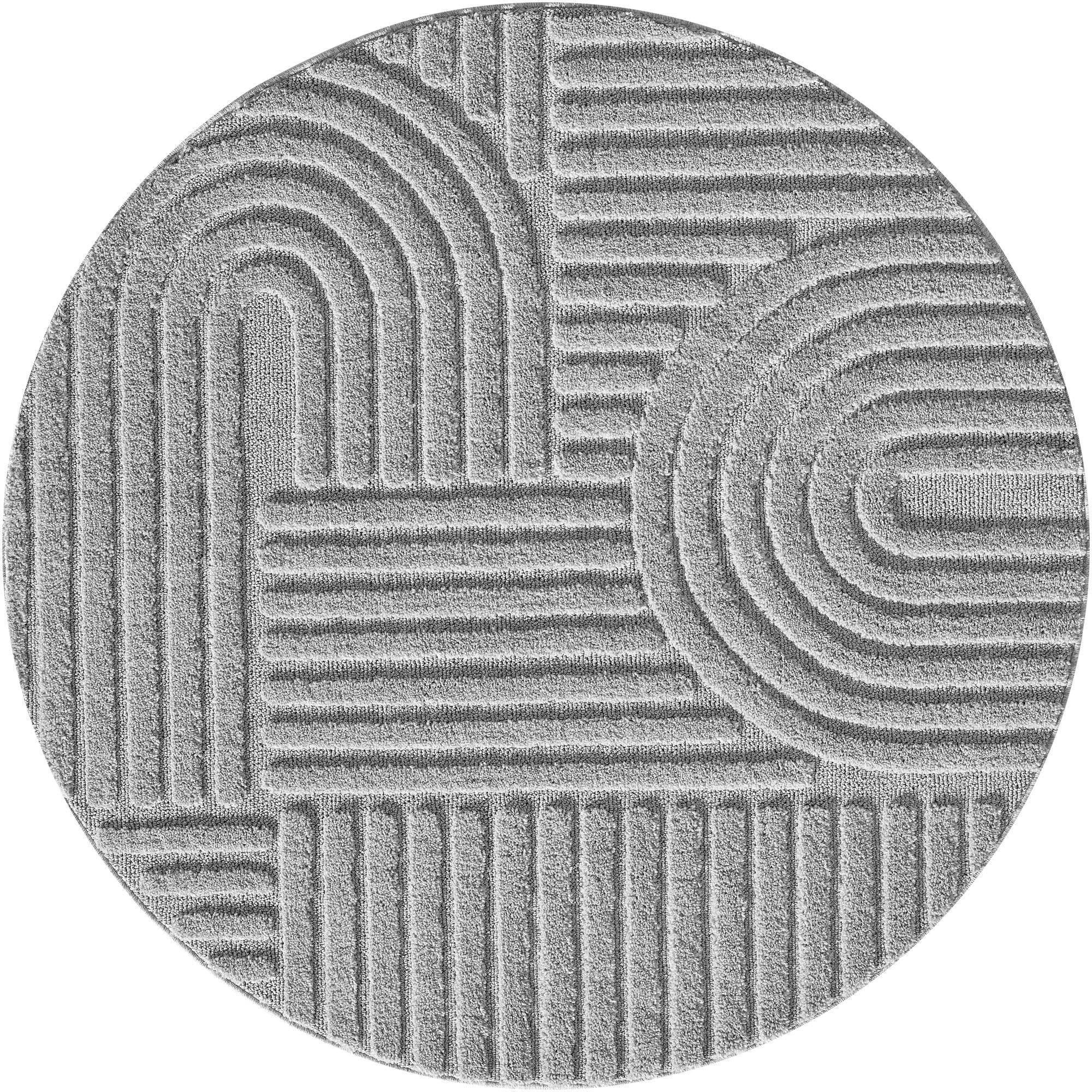 Scandinavisch Vloerkleed - Arch - Grijs - Image 8