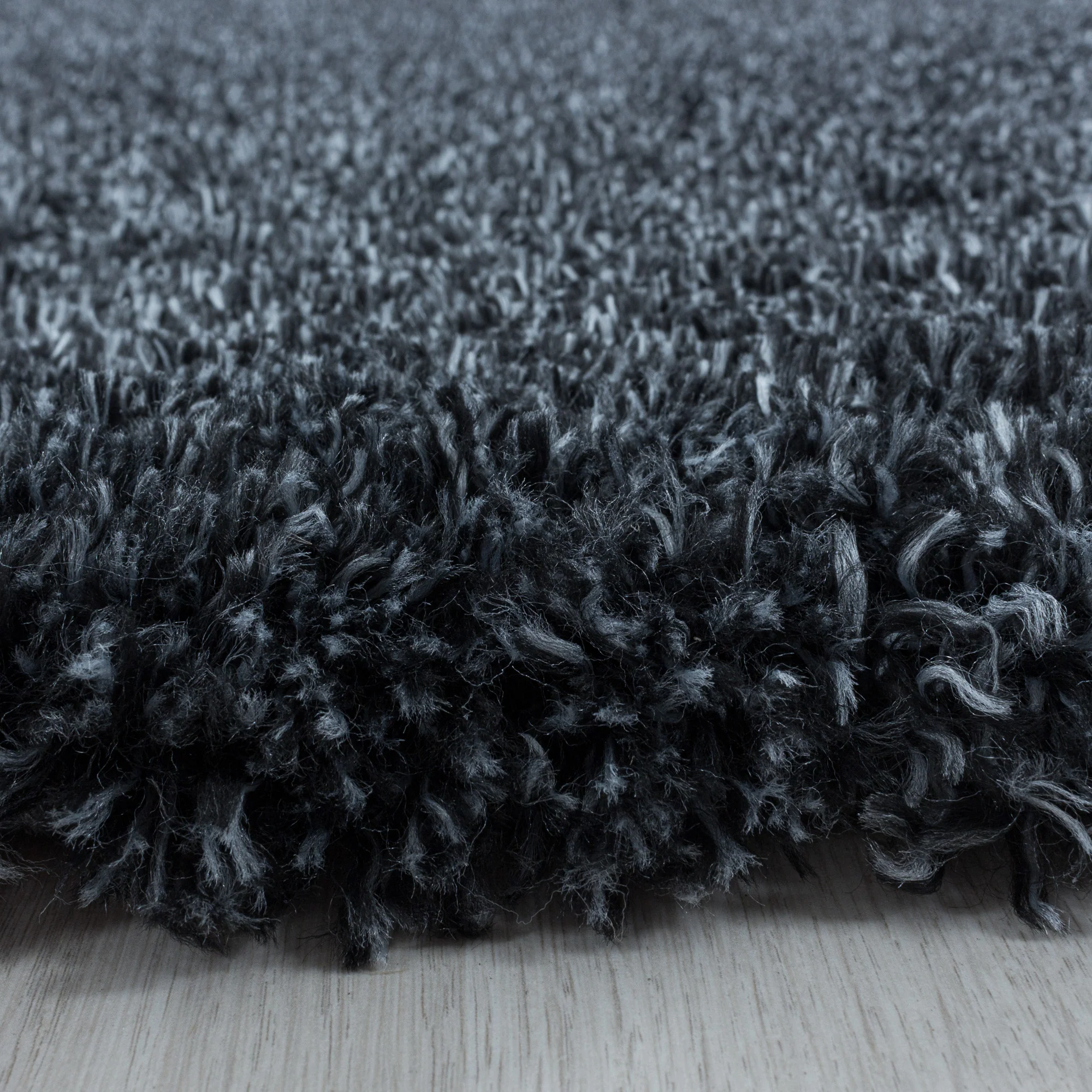 Hoogpolig Vloerkleed - Fuzzy - Anthraciet - Image 6