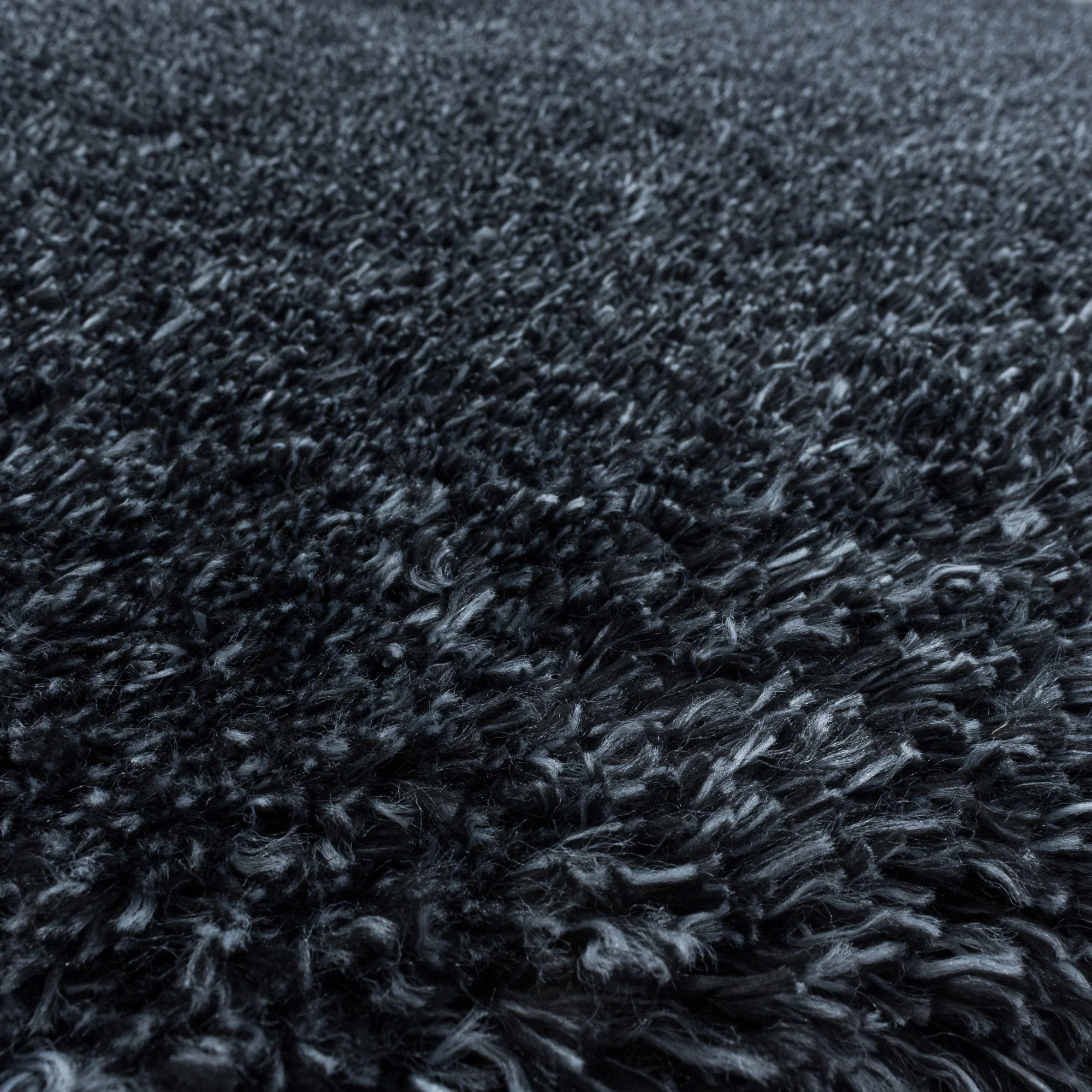 Hoogpolig Vloerkleed - Fuzzy - Anthraciet - Image 8