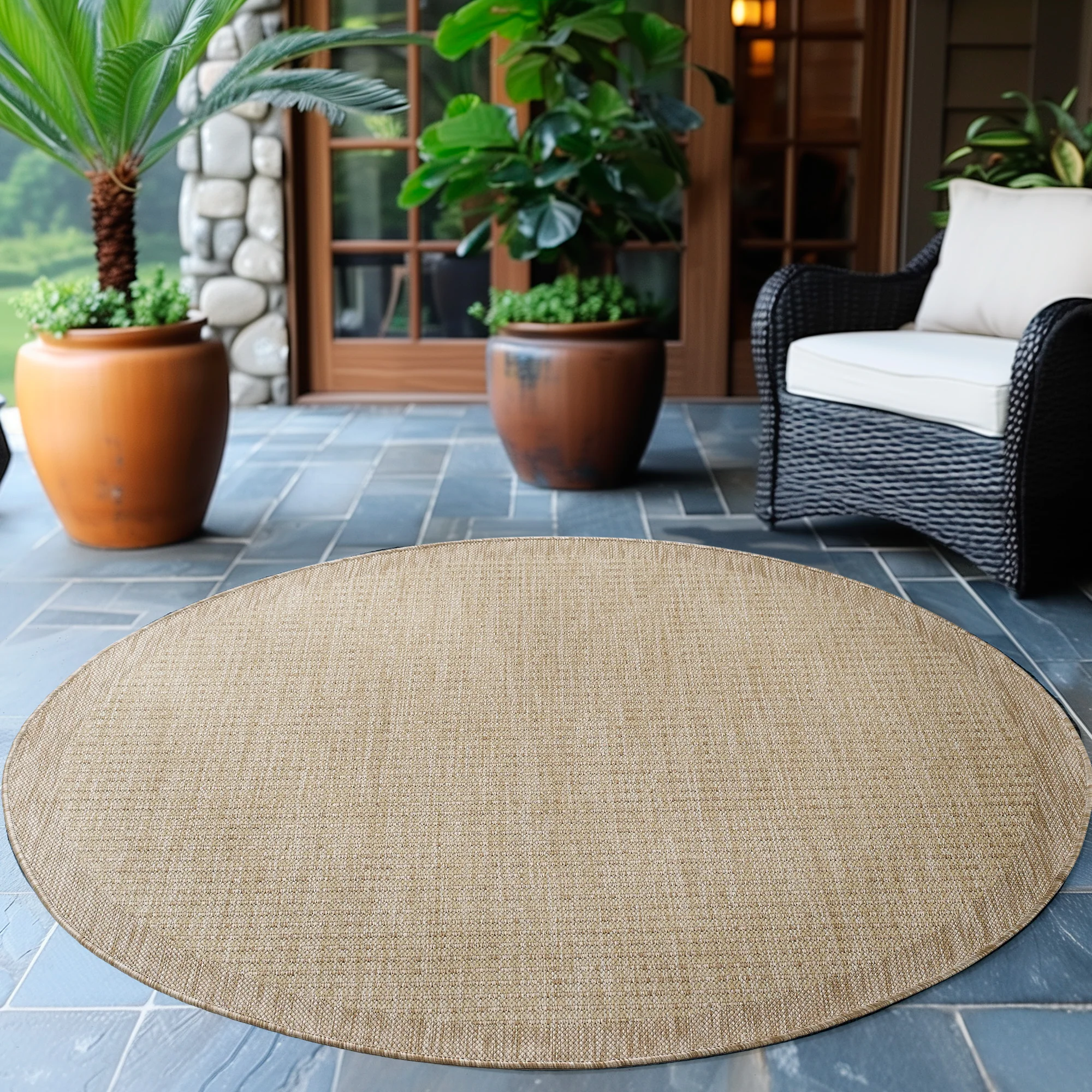 Vloerkleed voor Buiten - Nolan - Beige - Image 3
