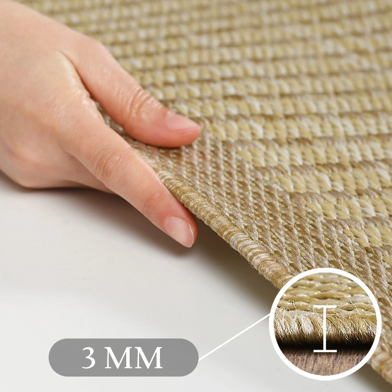 Vloerkleed voor Buiten - Nolan - Beige - Image 6
