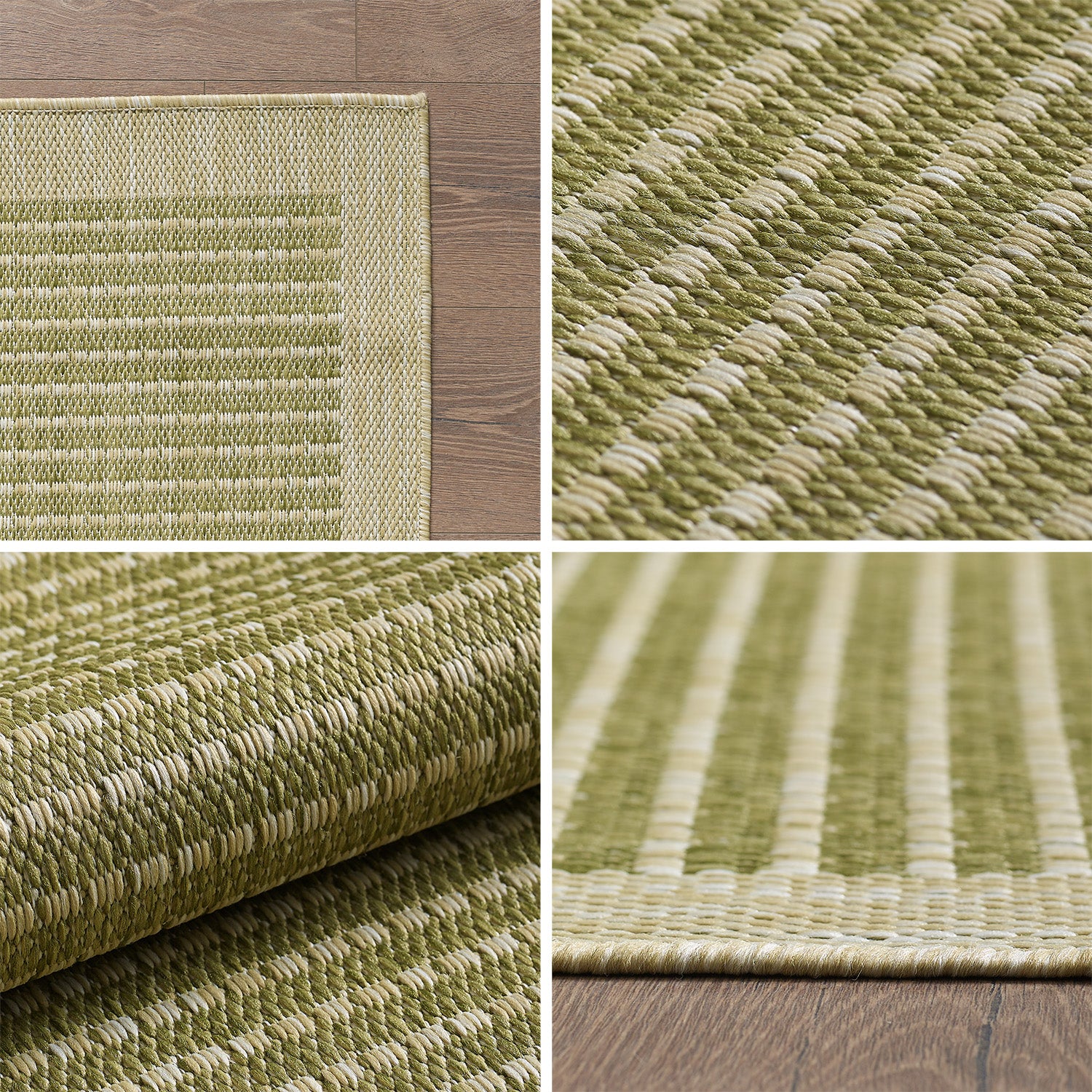 Vloerkleed voor Buiten - Nolan - Groen - Image 5